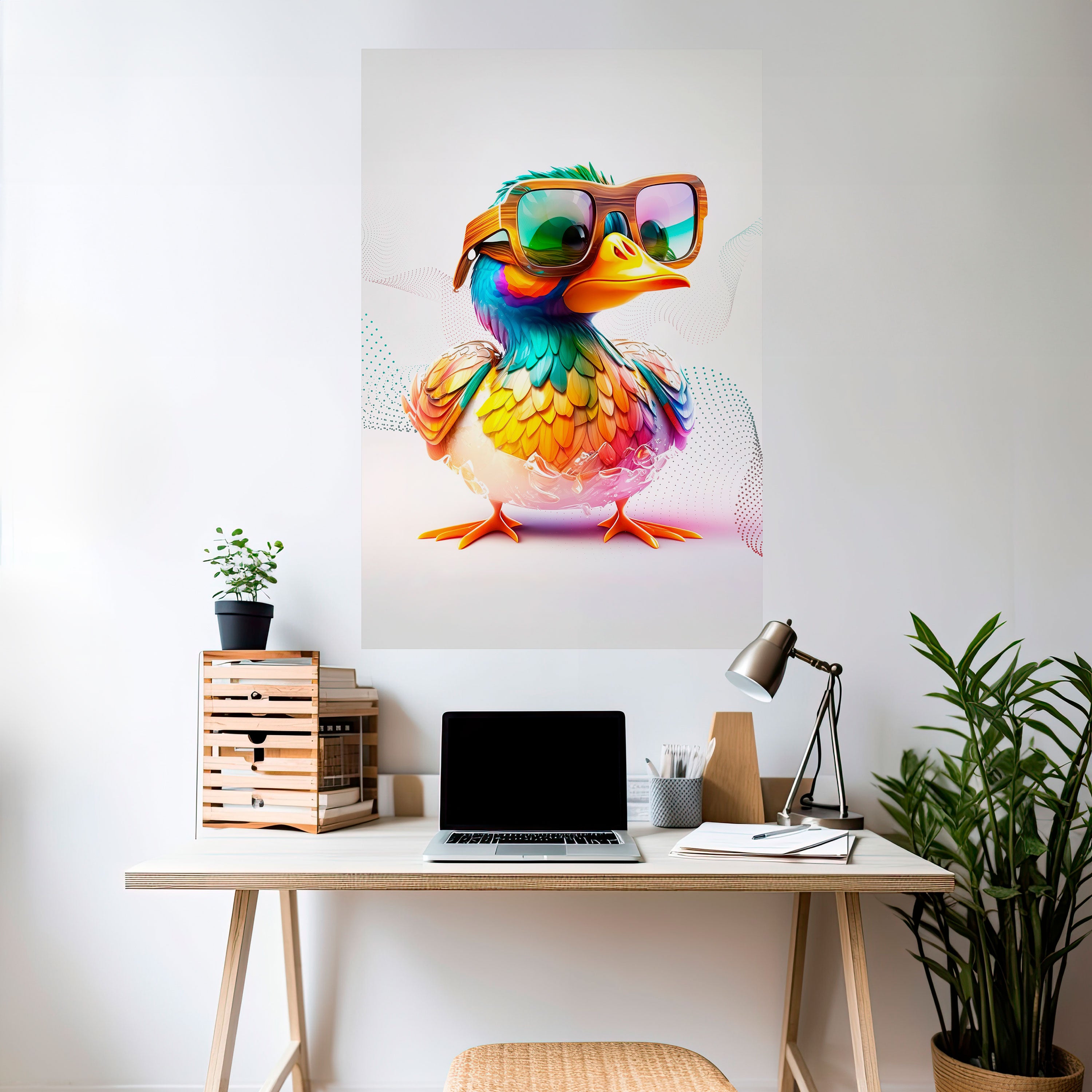 QUACKY FUN Naklejka/Plakat pionowy
