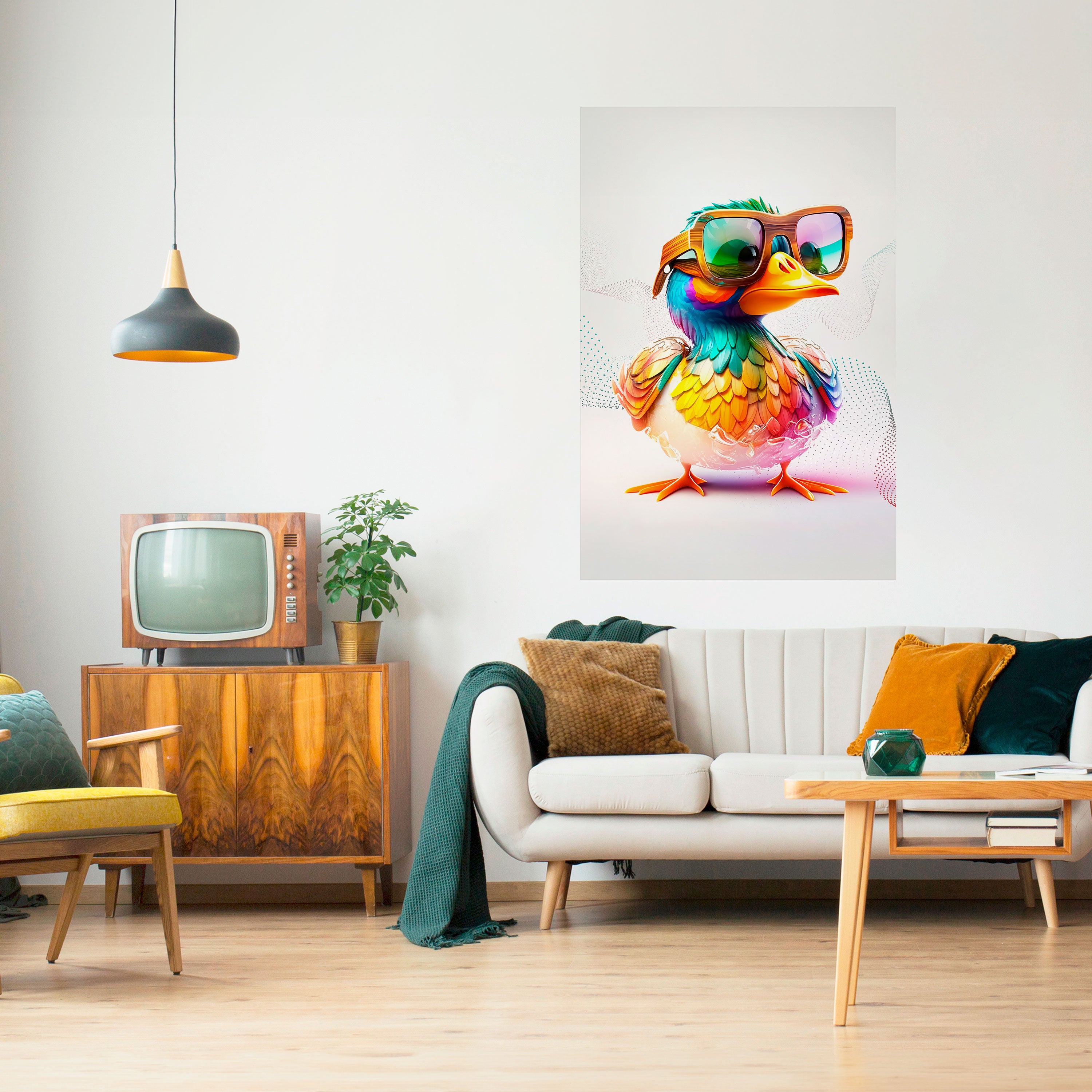 QUACKY FUN Naklejka/Plakat pionowy