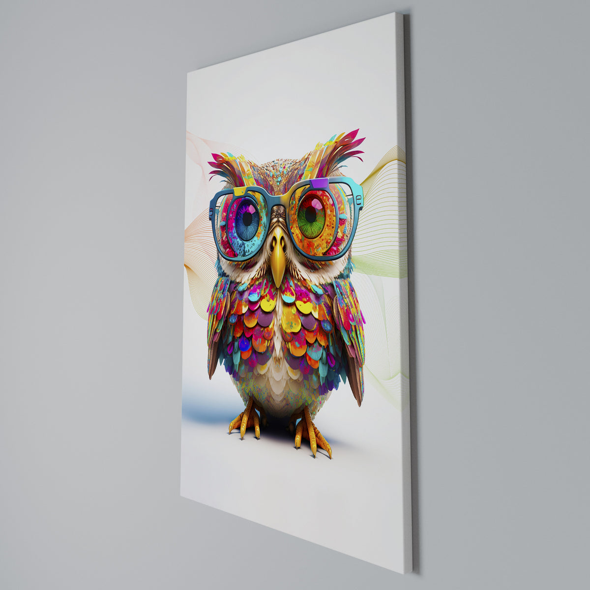 HOOT HOOT Pionowy obraz na płótnie