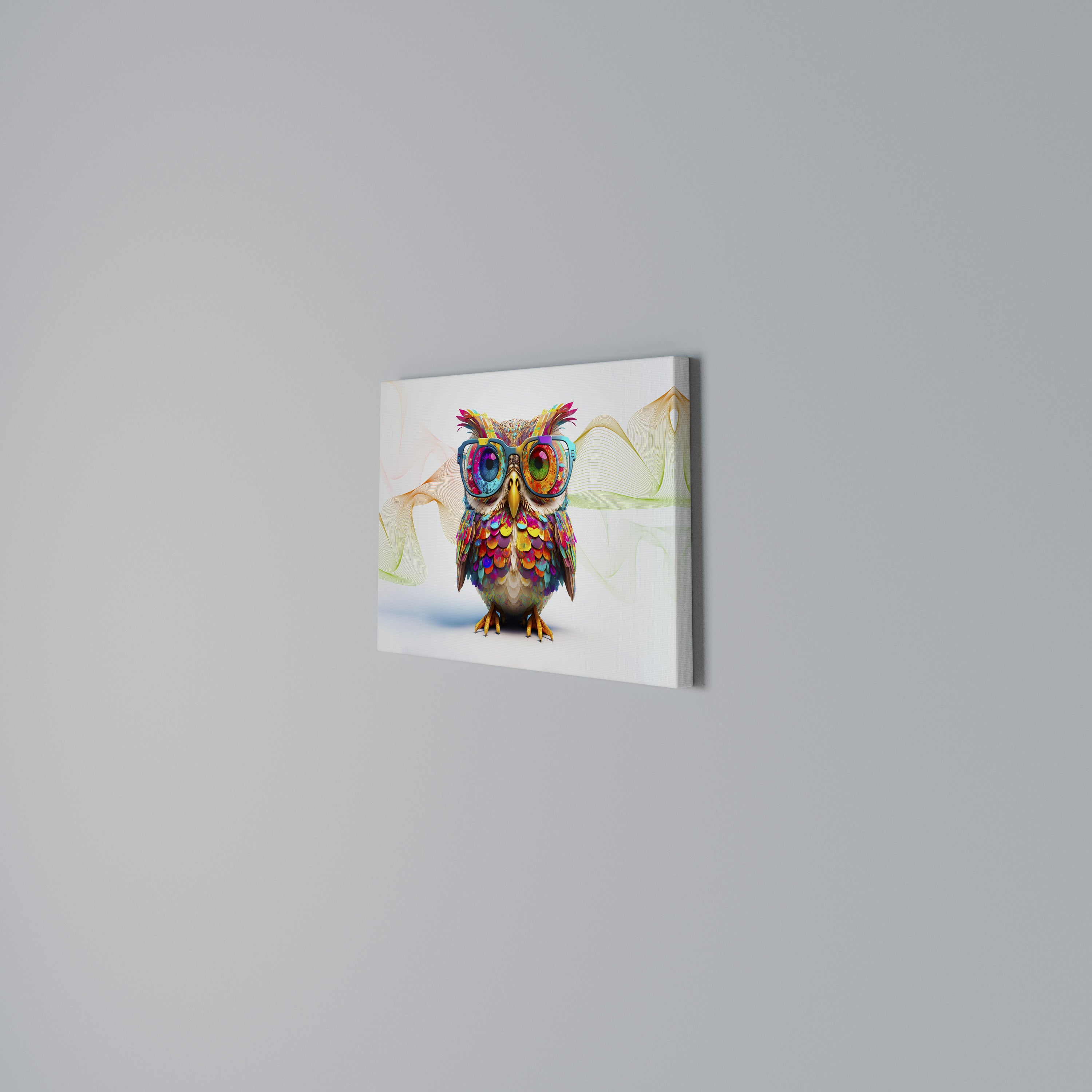 HOOT HOOT Poziomy obraz na płótnie