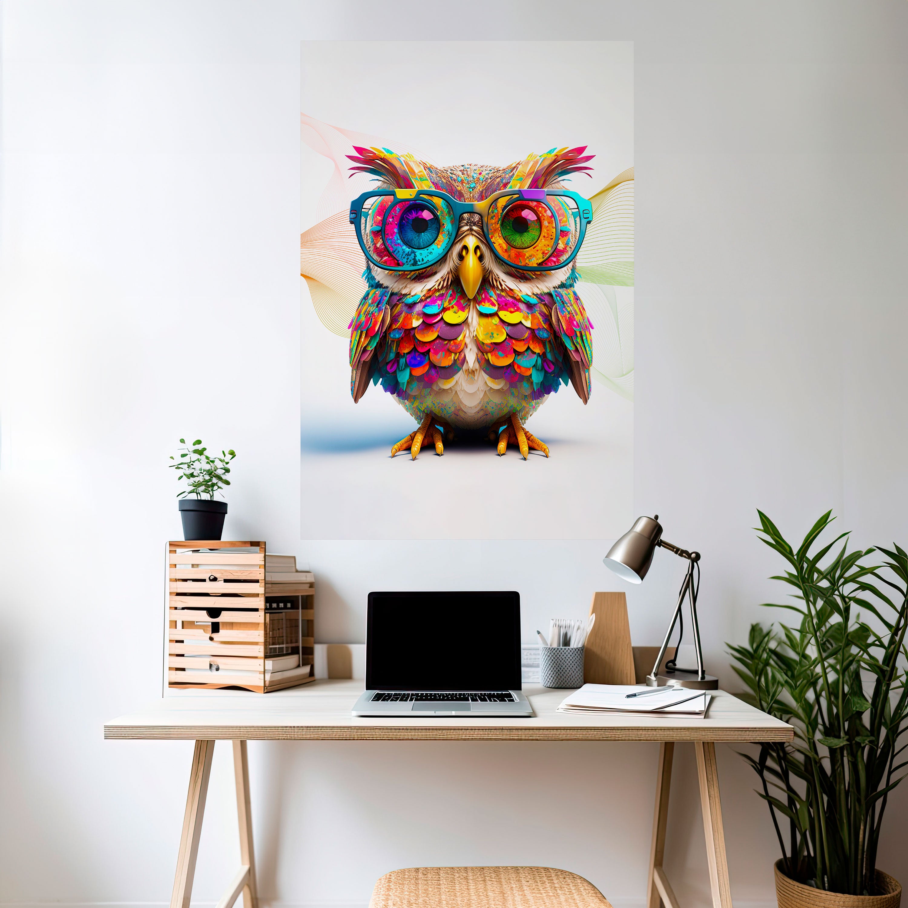 HOOT HOOT Naklejka/Plakat pionowy