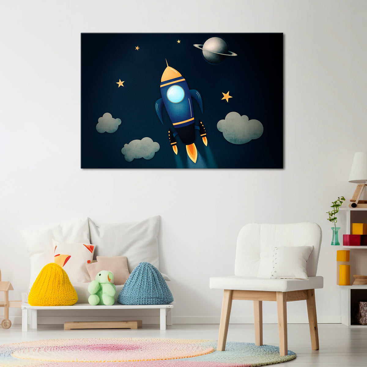 STELLAR SWING Poziomy obraz na płótnie