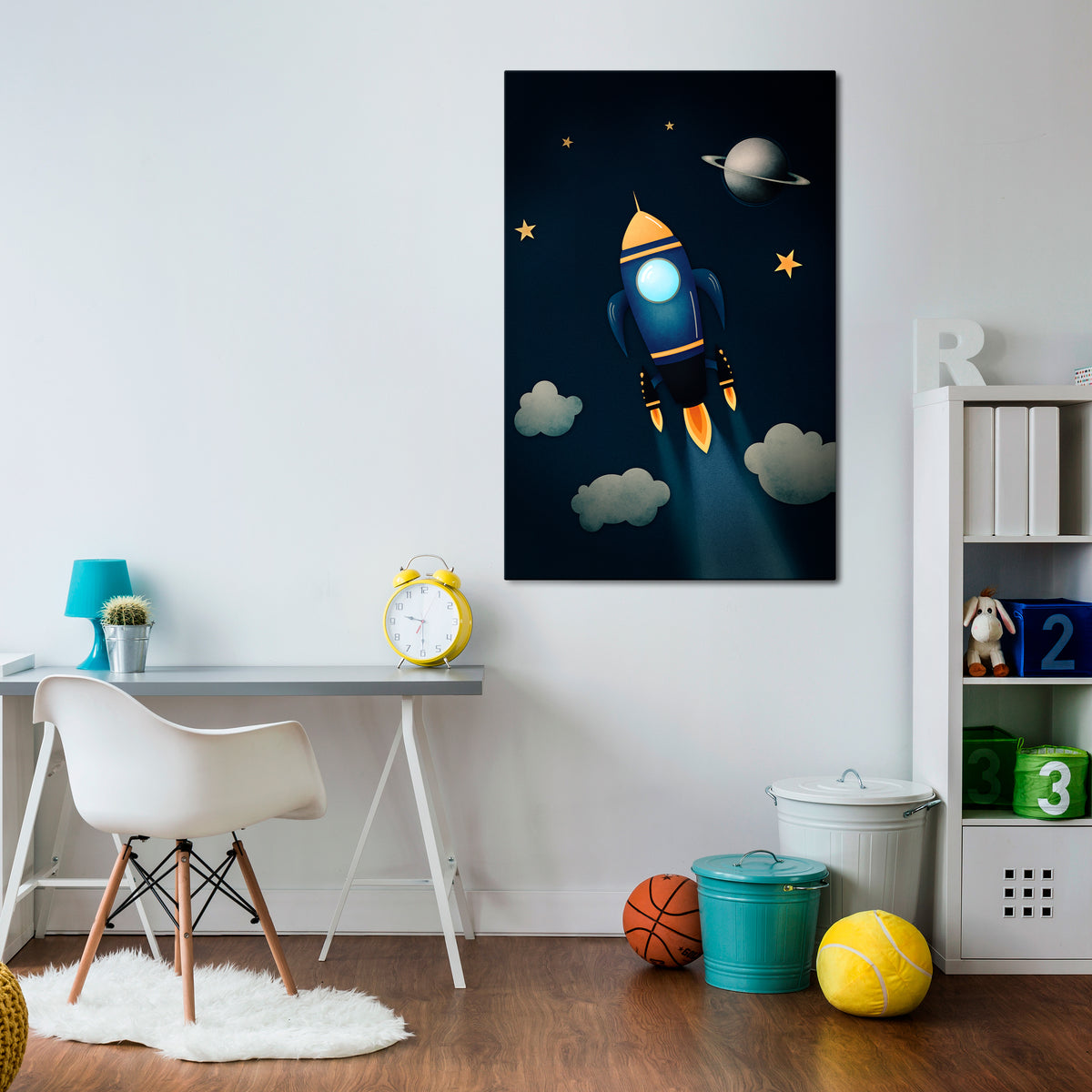 STELLAR SWING Pionowy obraz na płótnie