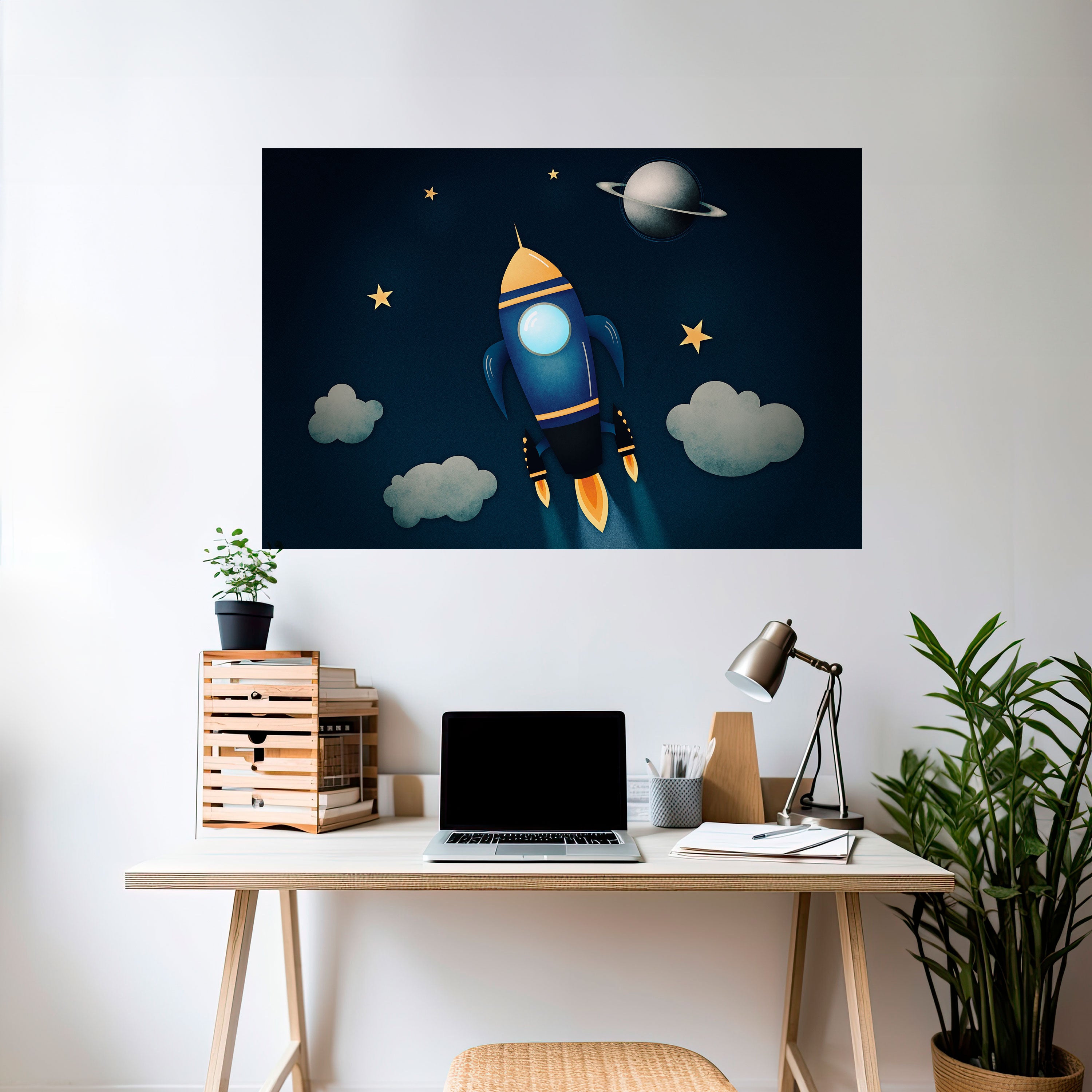 STELLAR SWING Naklejka/Plakat poziomy