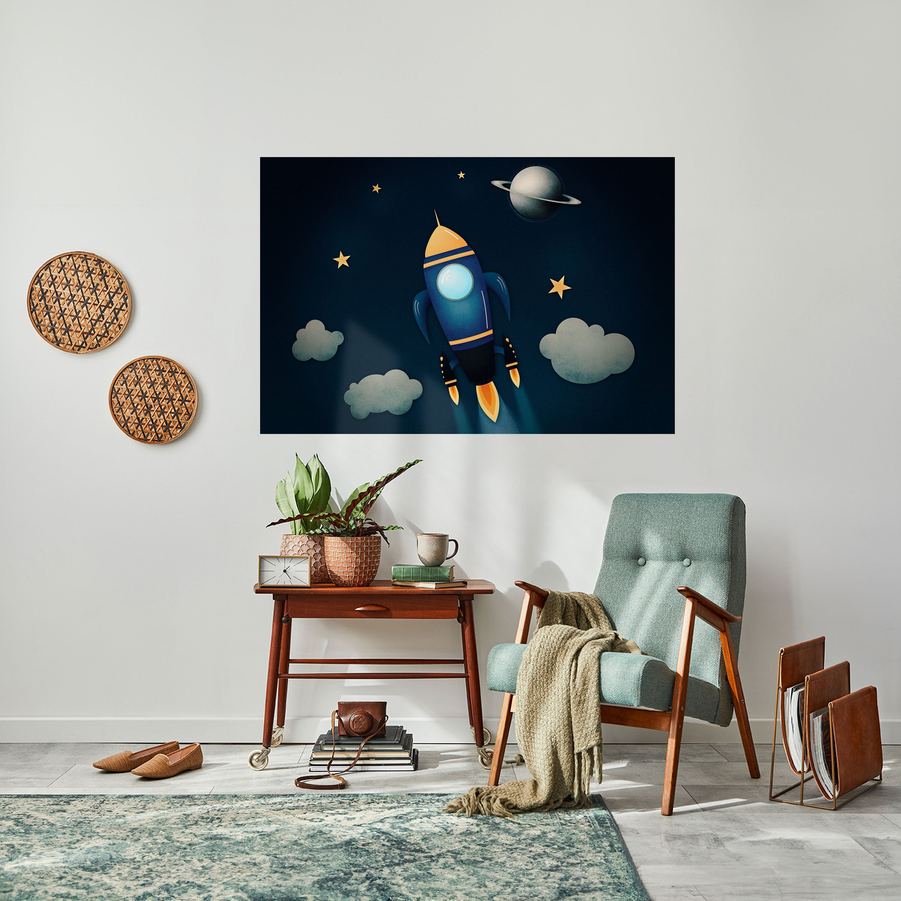 STELLAR SWING Naklejka/Plakat poziomy