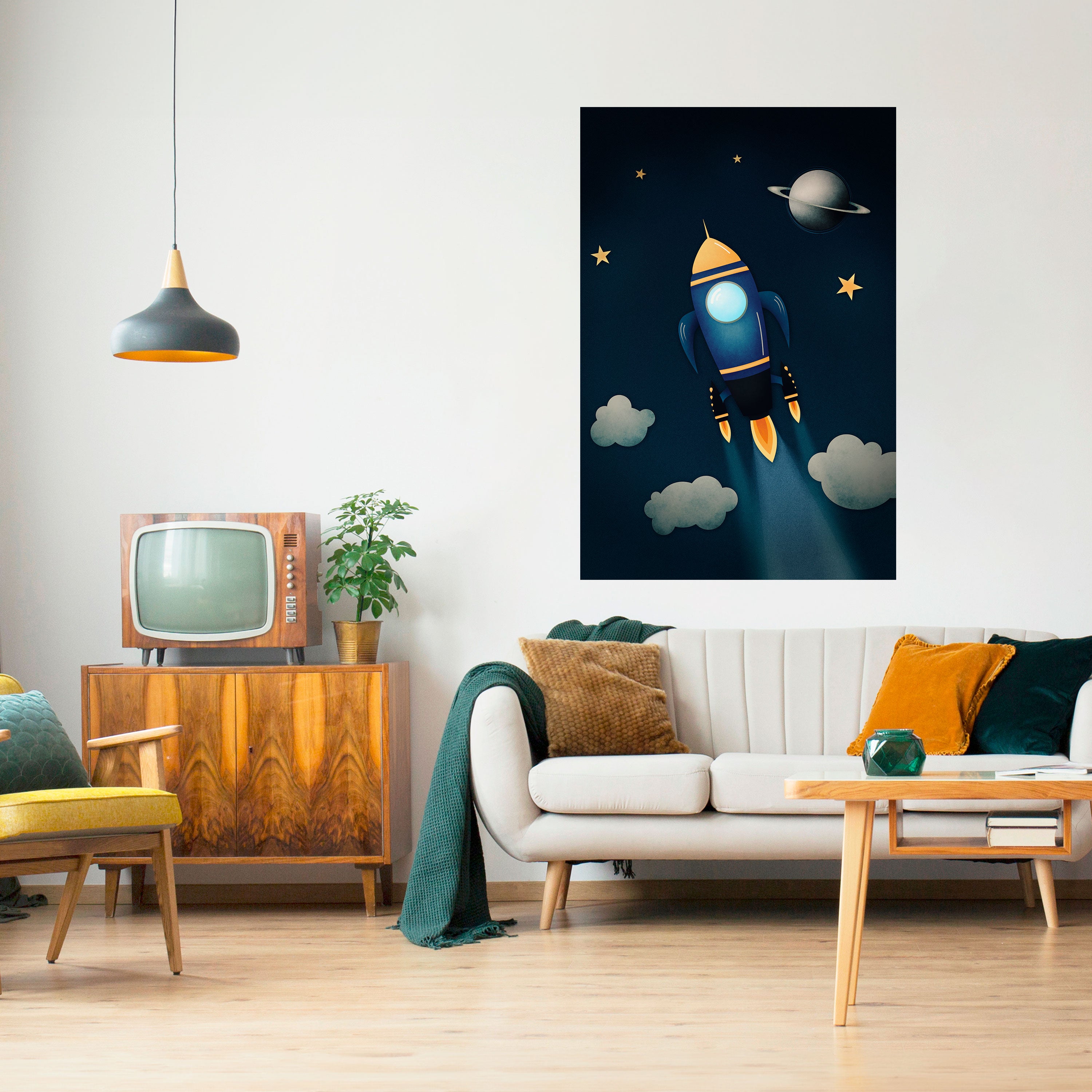 STELLAR SWING Naklejka/Plakat pionowy