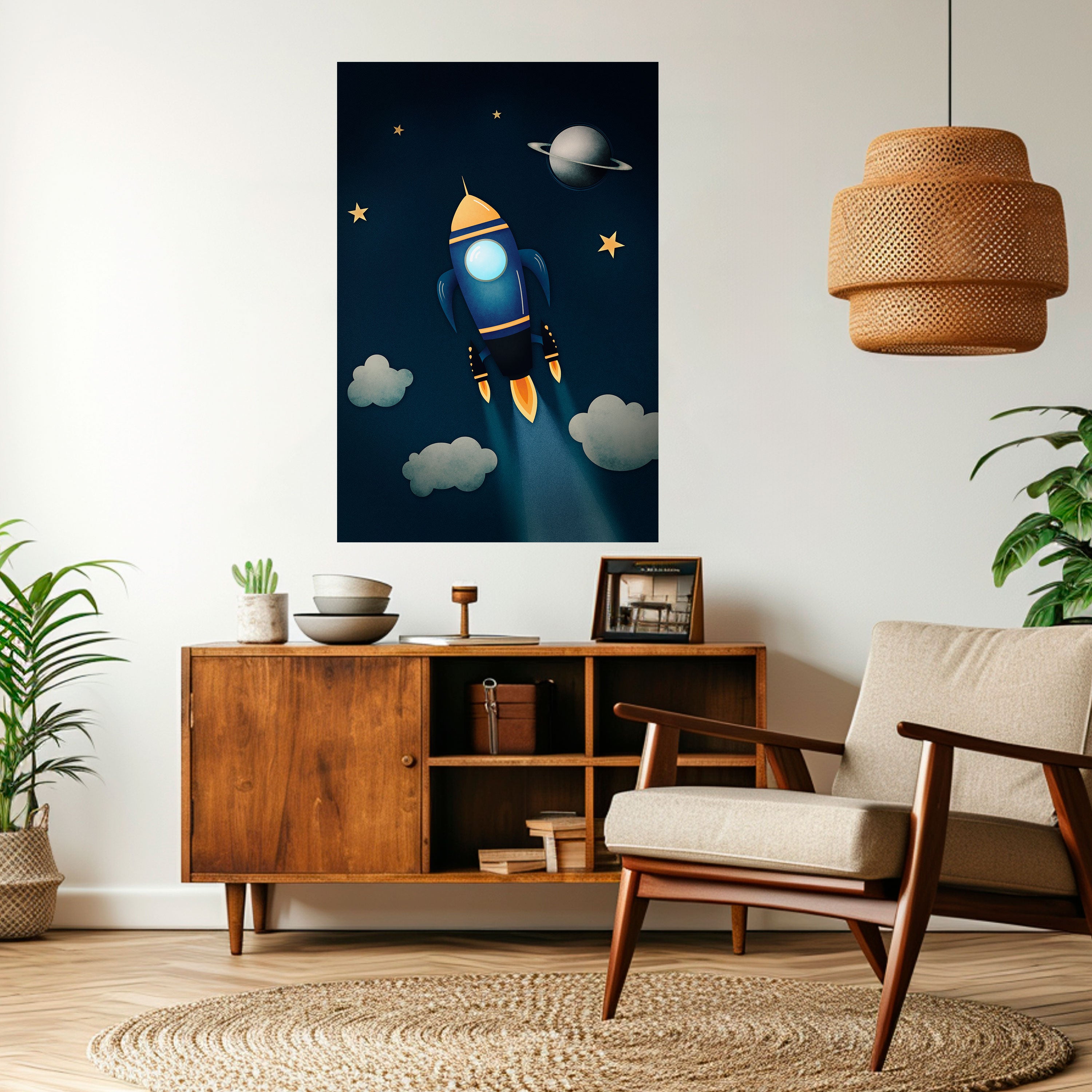 STELLAR SWING Naklejka/Plakat pionowy