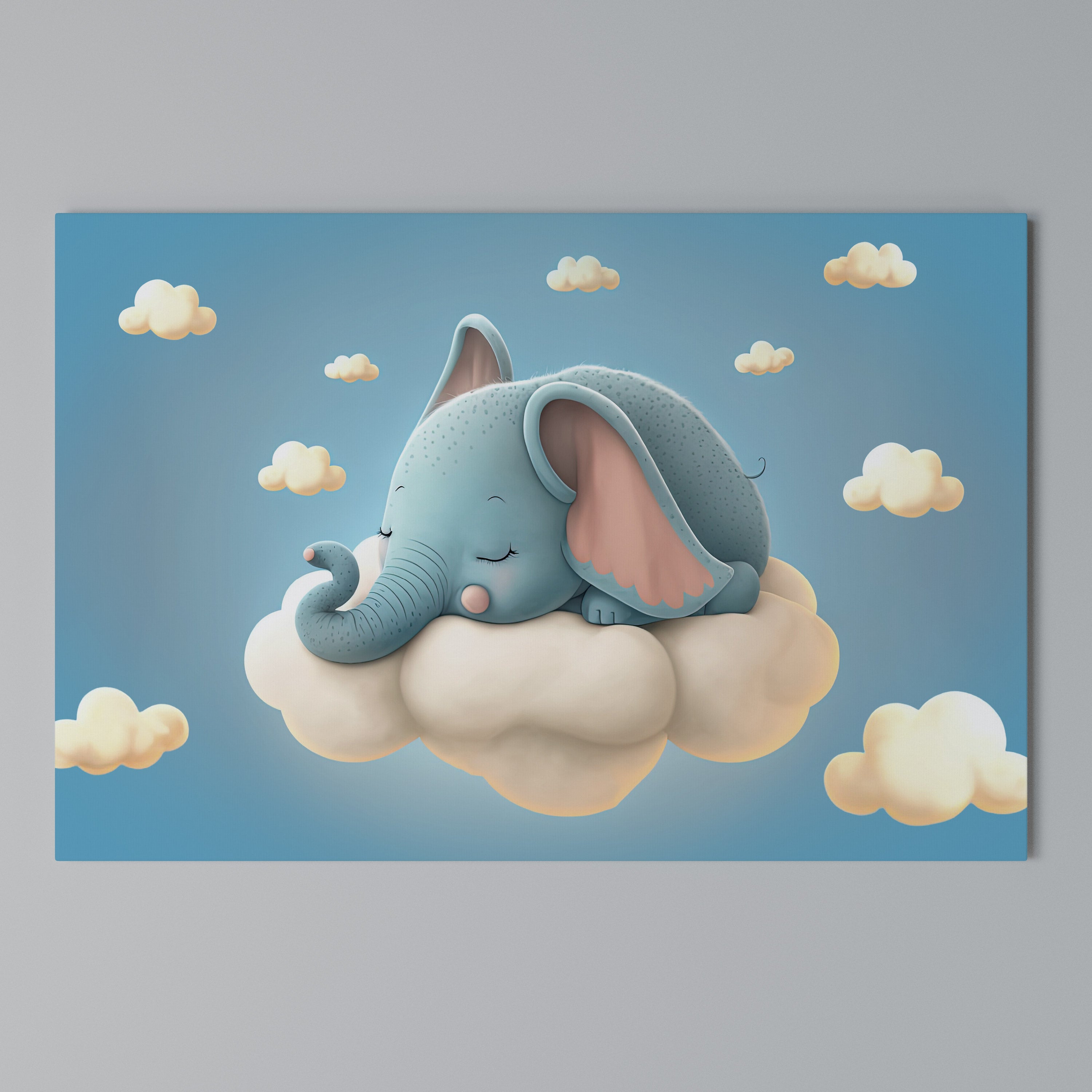 ELEPHANT DREAMS Poziomy obraz na płótnie