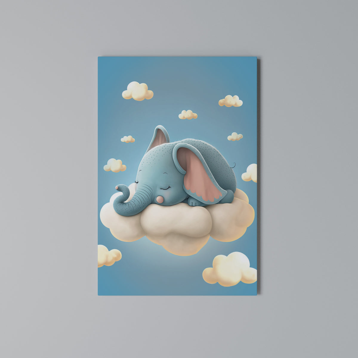 ELEPHANT DREAMS Pionowy obraz na płótnie