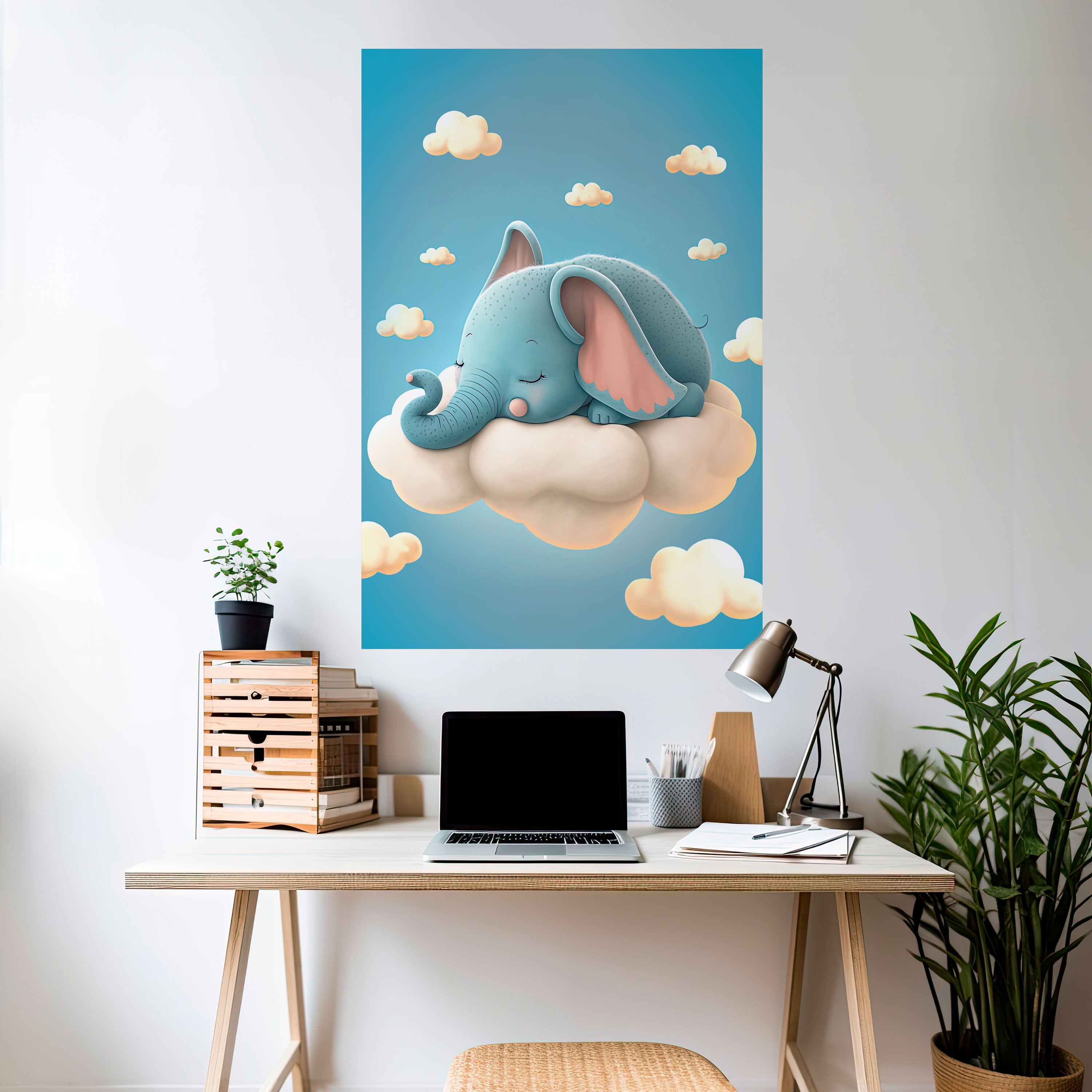 ELEPHANT DREAMS Naklejka/Plakat pionowy