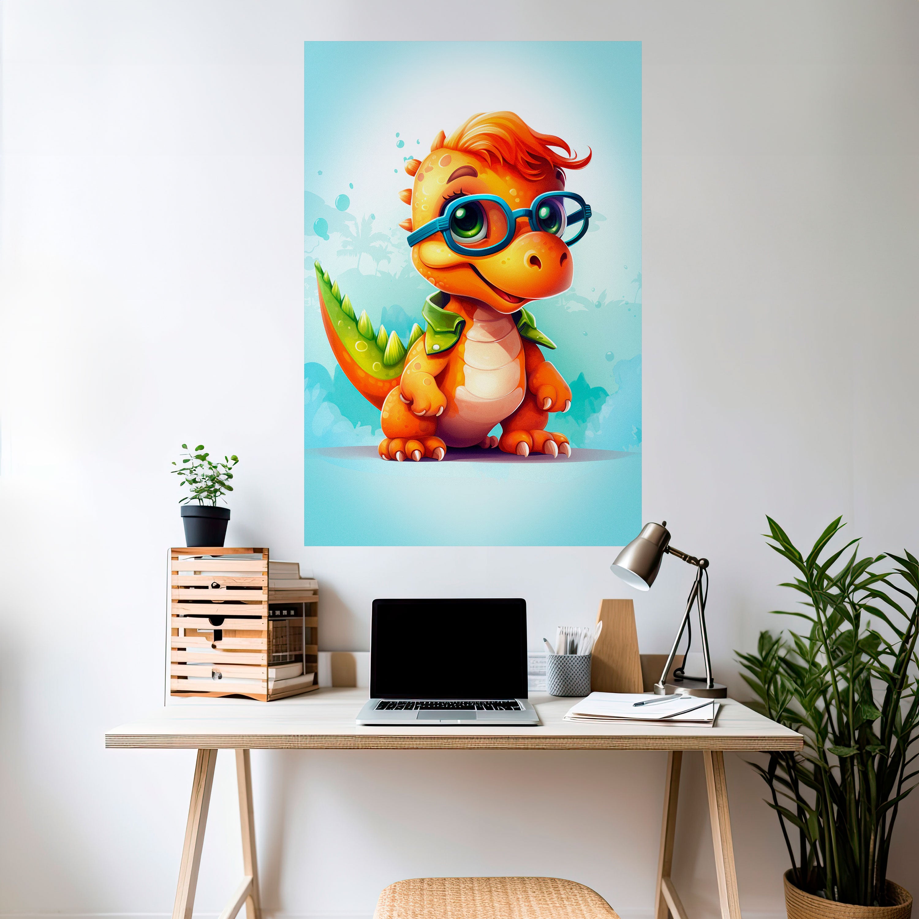 KIDDOSAURUS REX Naklejka/Plakat pionowy