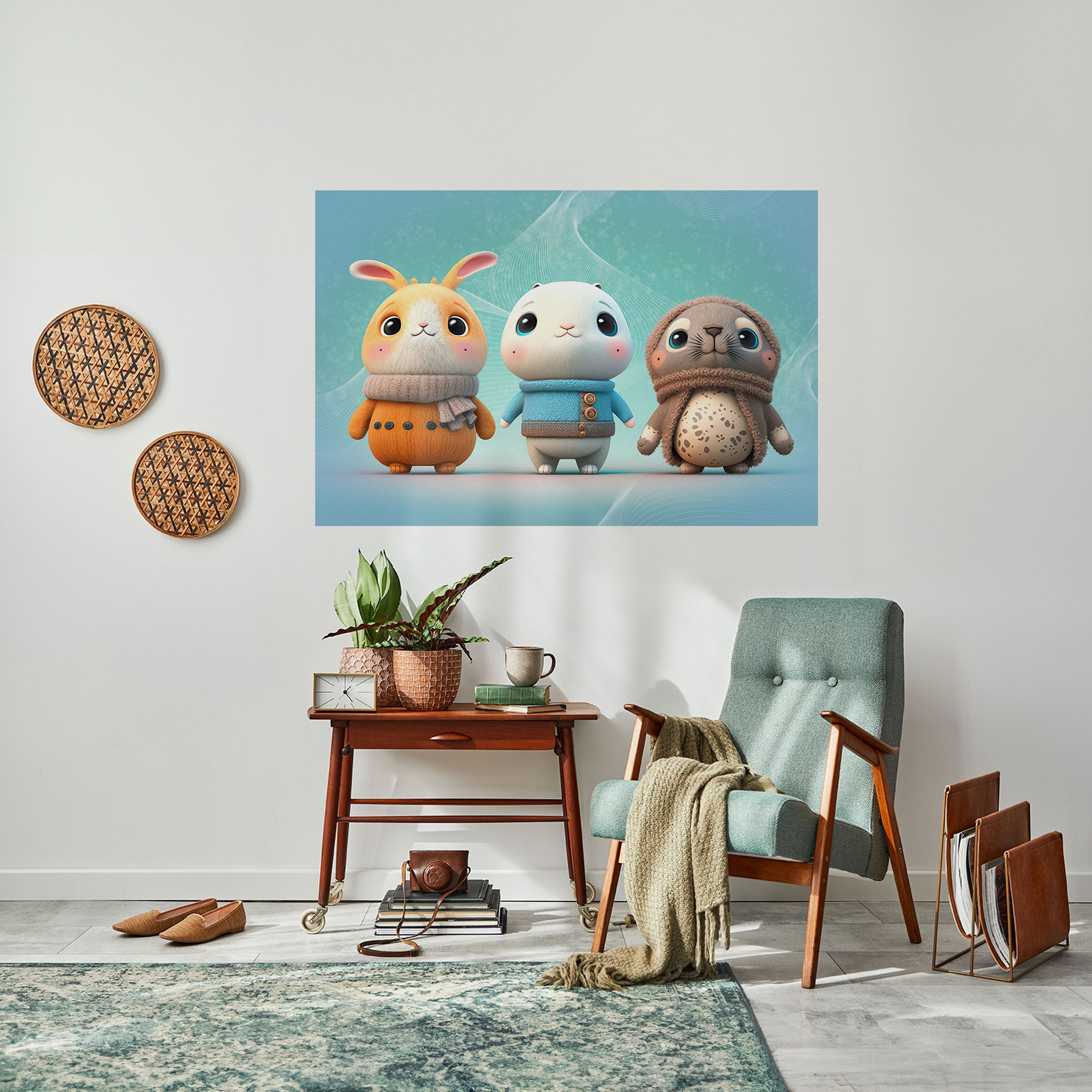 SWEETIES SQUAD Naklejka/Plakat poziomy