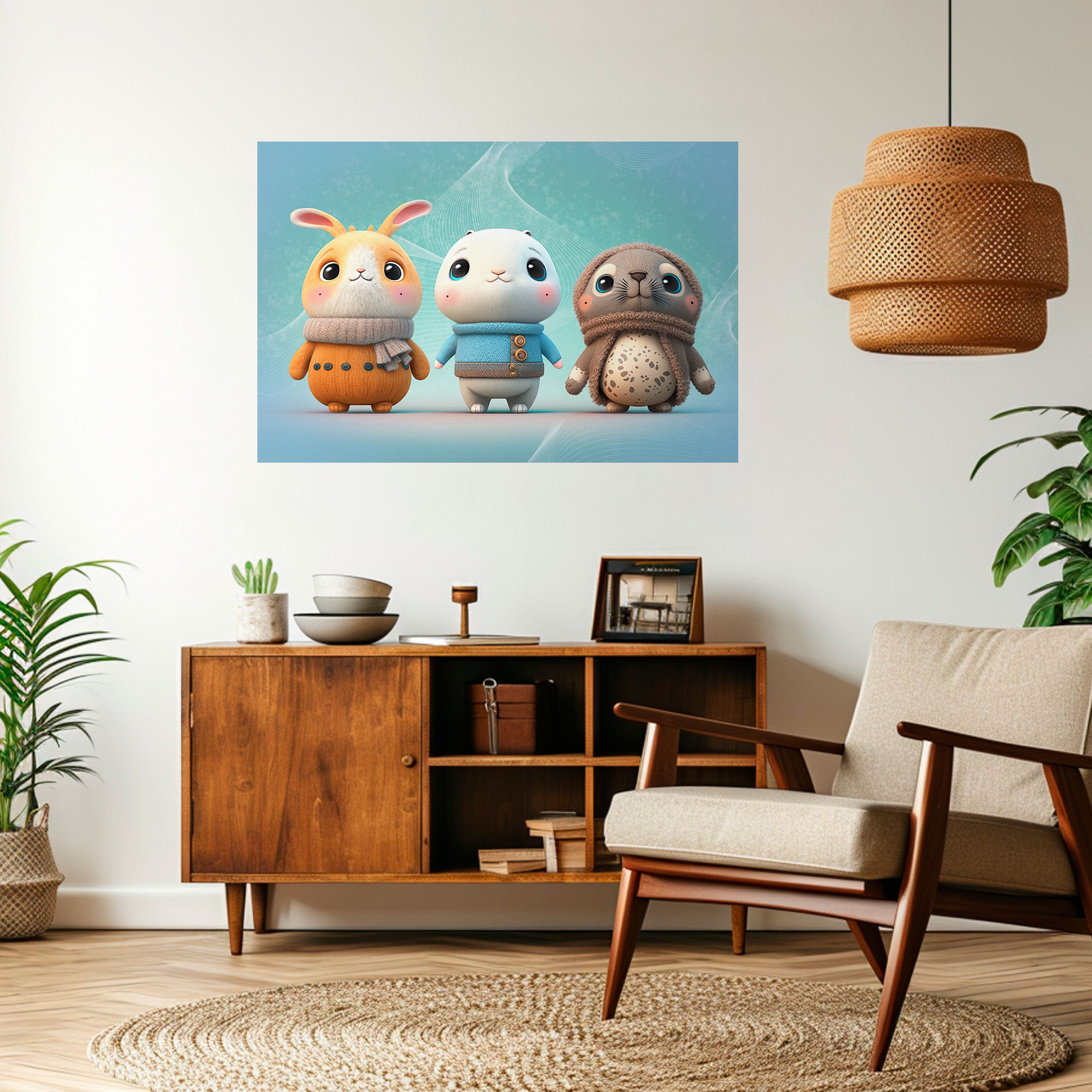 SWEETIES SQUAD Naklejka/Plakat poziomy