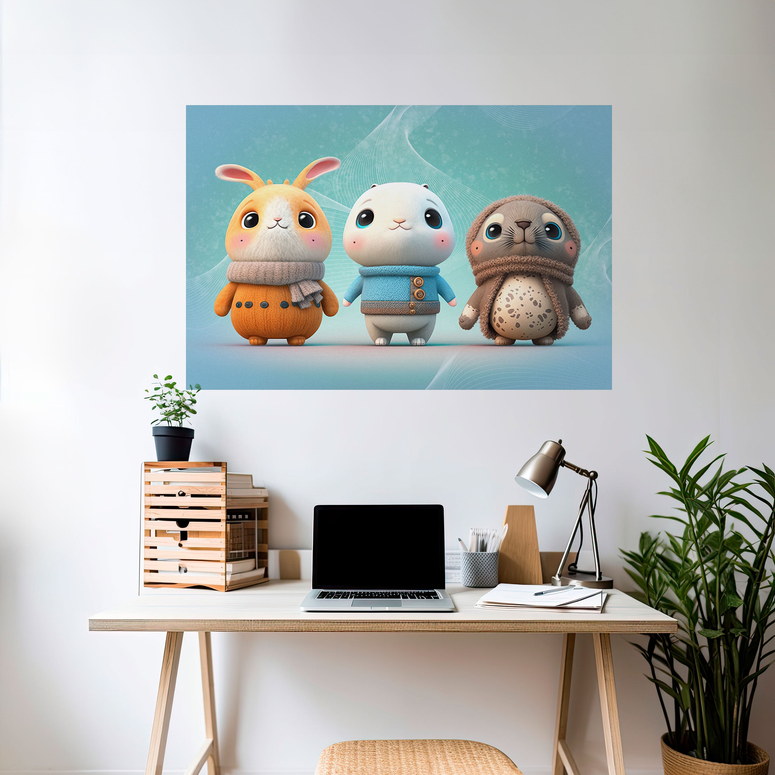 SWEETIES SQUAD Naklejka/Plakat poziomy