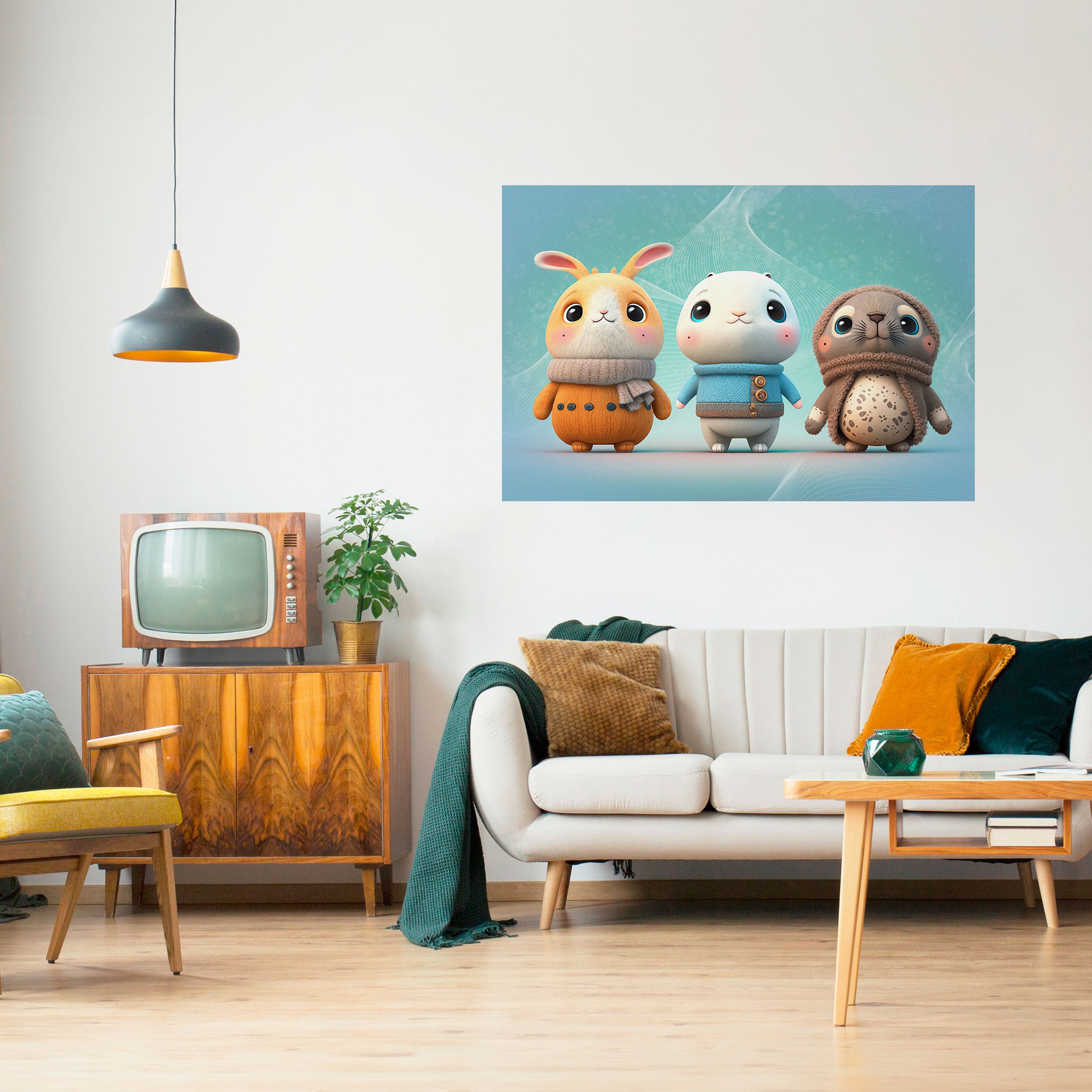 SWEETIES SQUAD Naklejka/Plakat poziomy