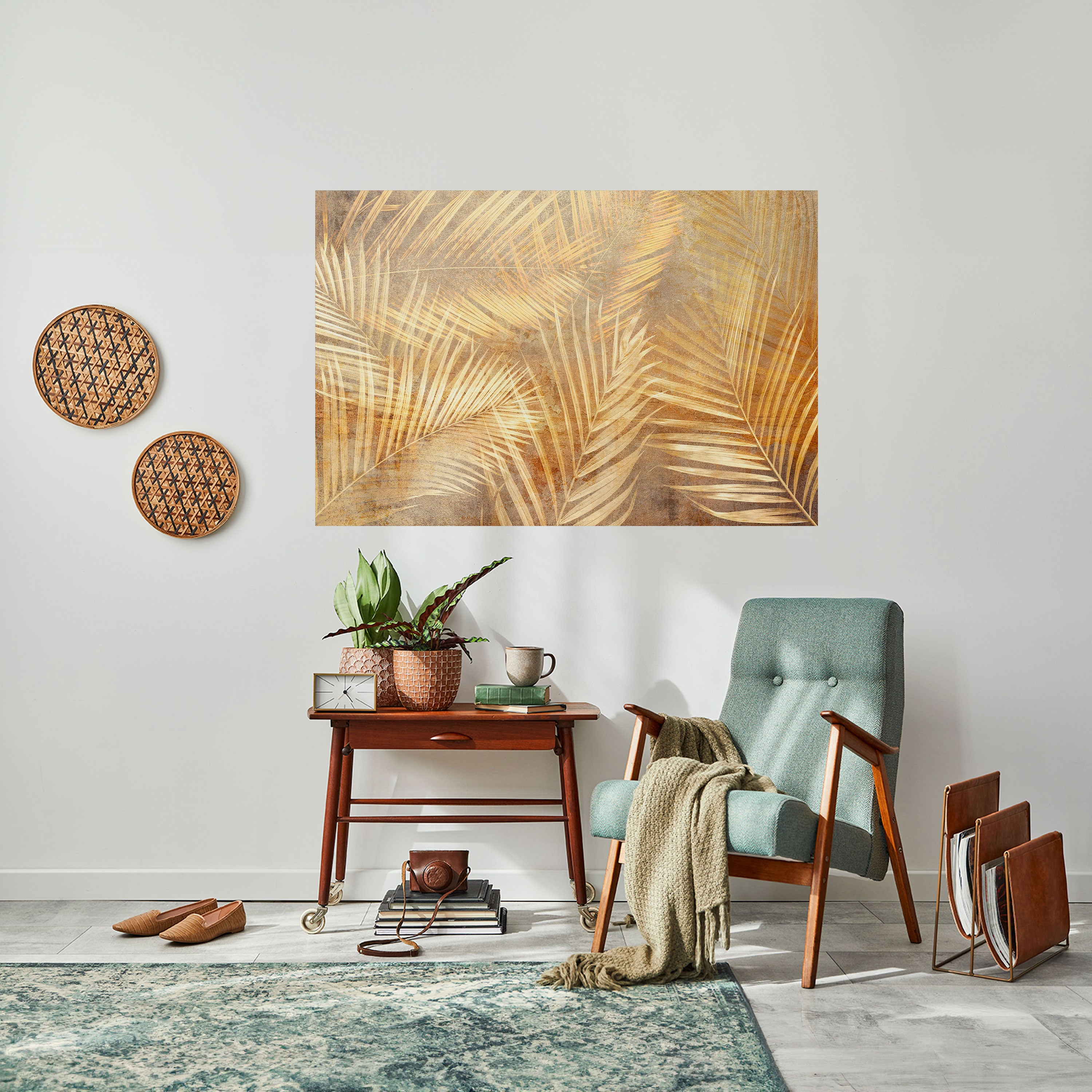 GOLDEN PALM DREAMSCAPE Naklejka/Plakat poziomy