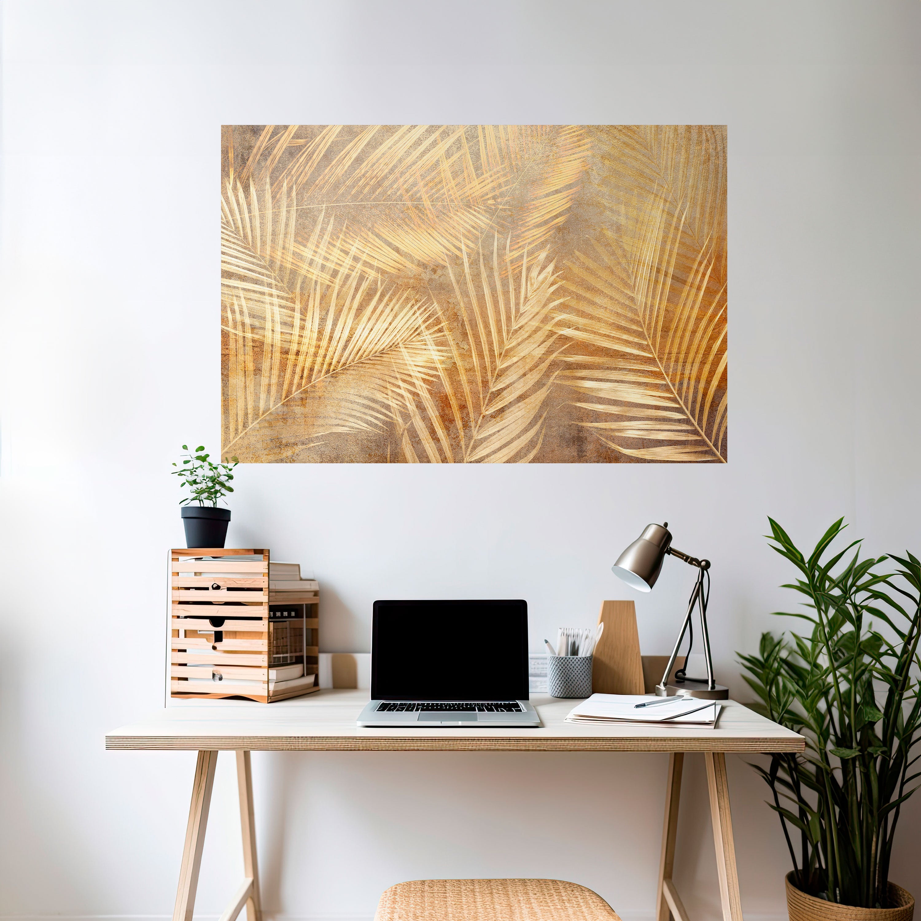 GOLDEN PALM DREAMSCAPE Naklejka/Plakat poziomy