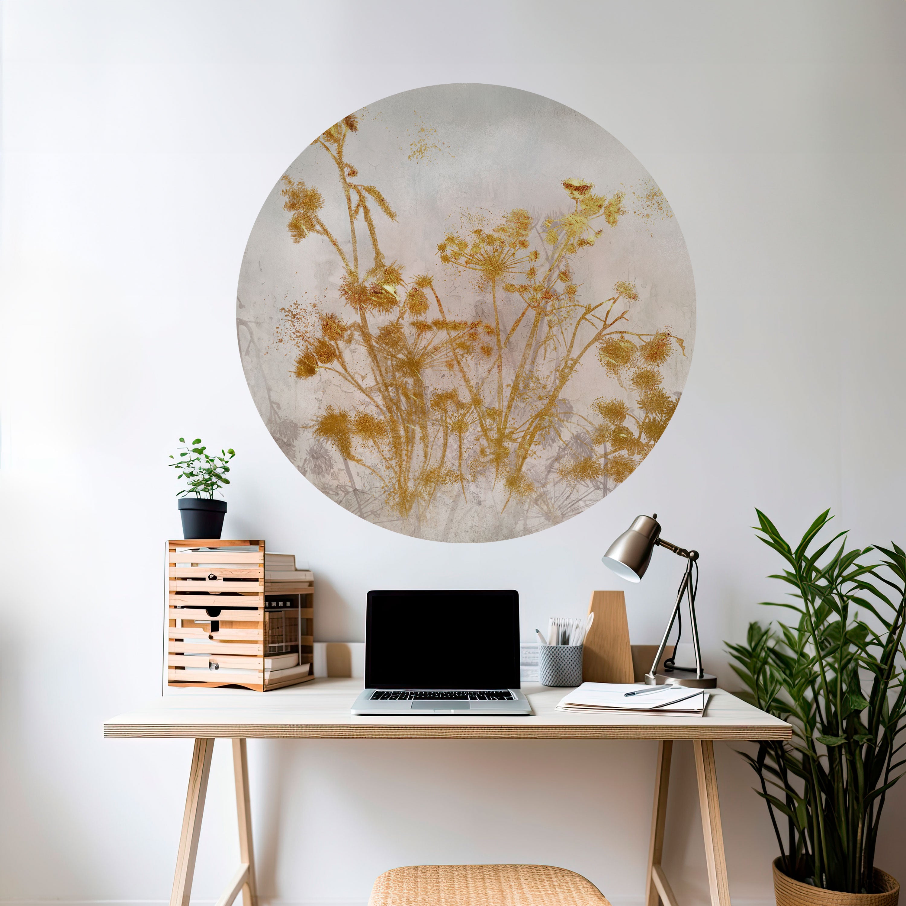 LONESOME SPRIG Naklejka okrągła