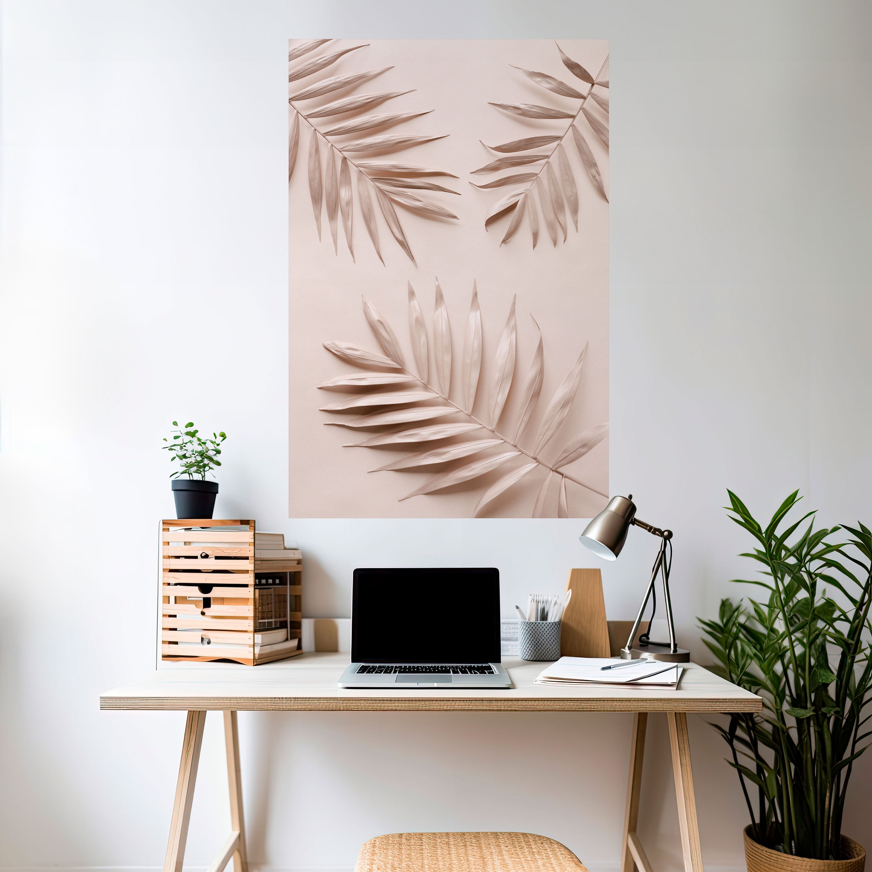 PINK PALM DREAMS Naklejka/Plakat pionowy