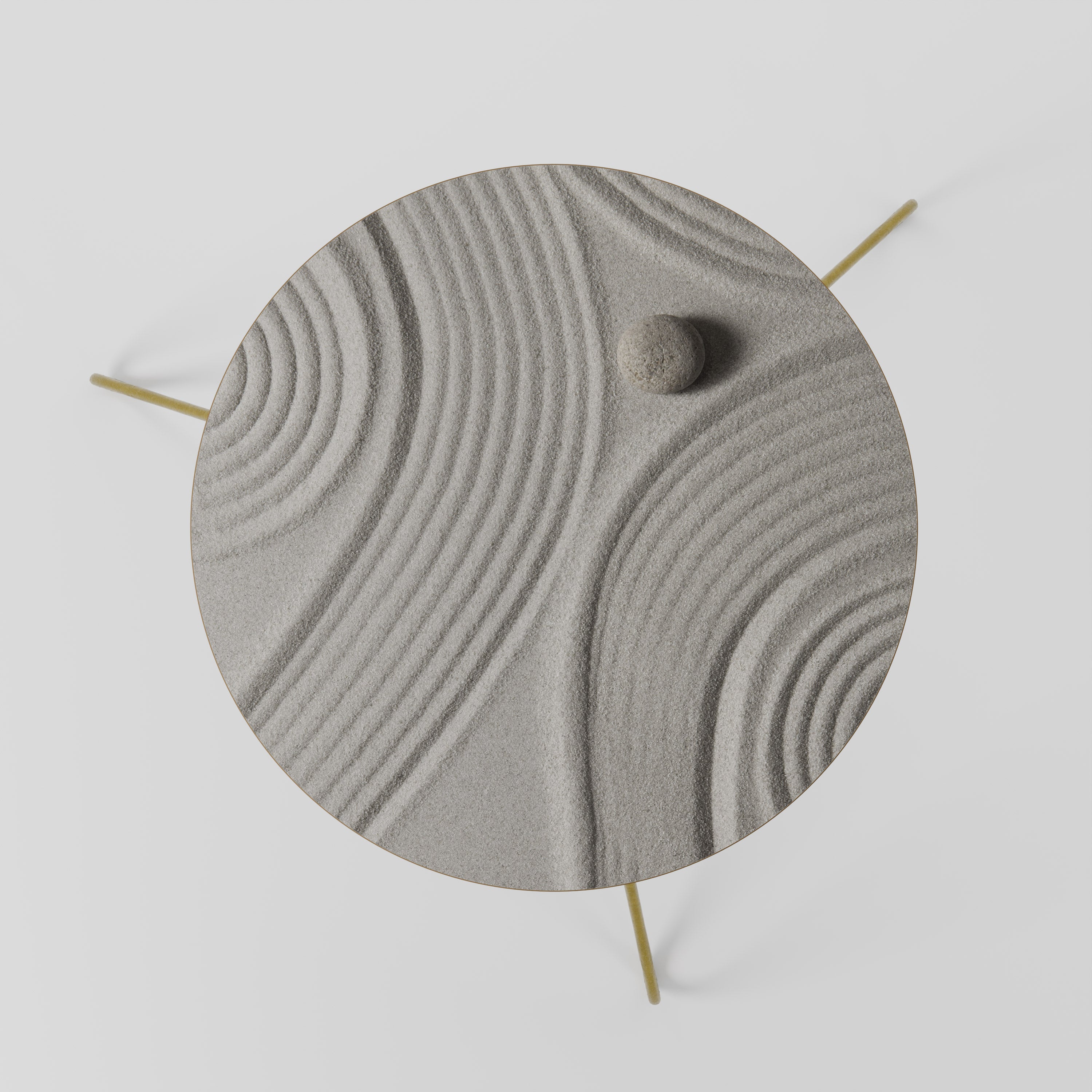 SANDSWIRL SERENITY Stolik kawowy mały