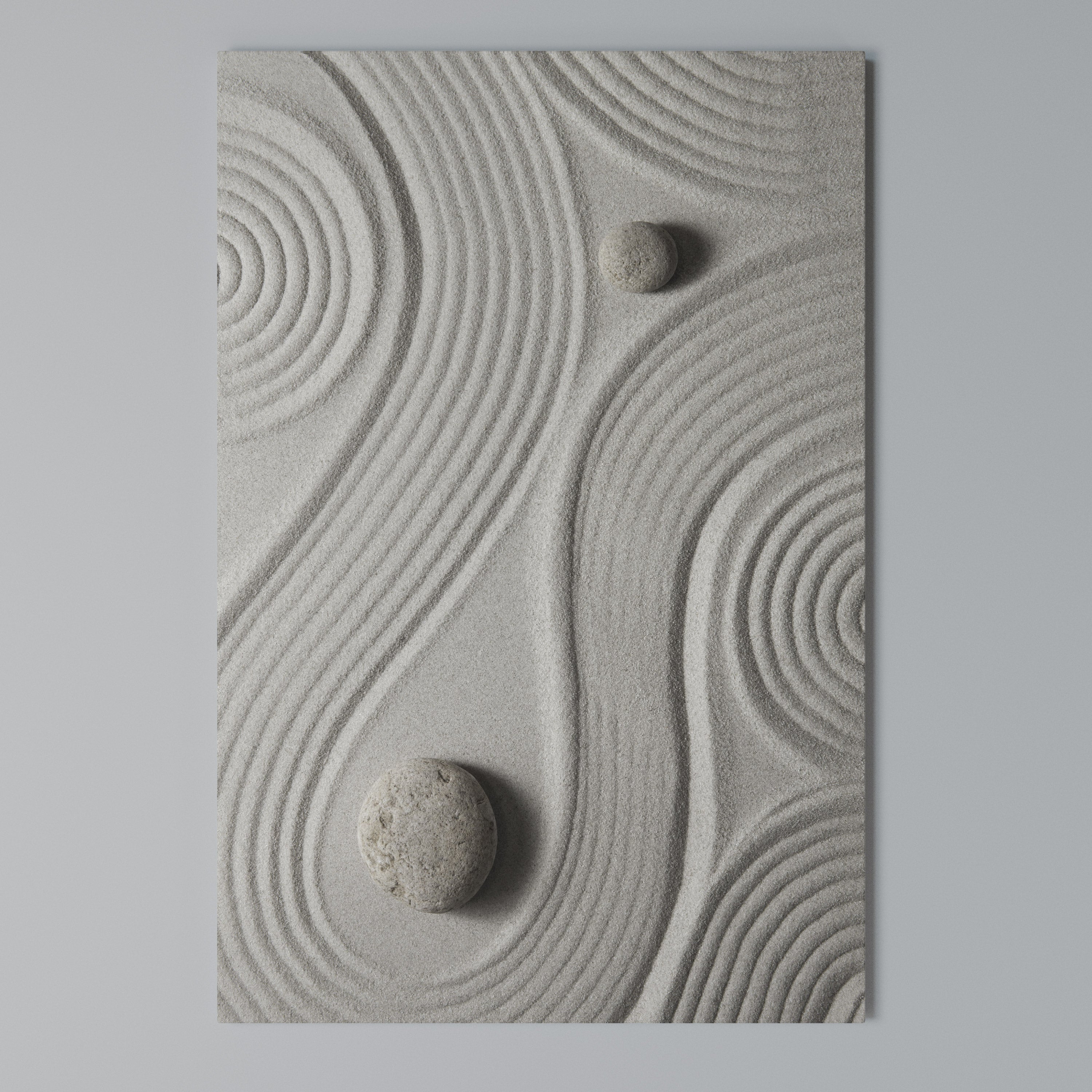 SANDSWIRL SERENITY Pionowy obraz na płótnie