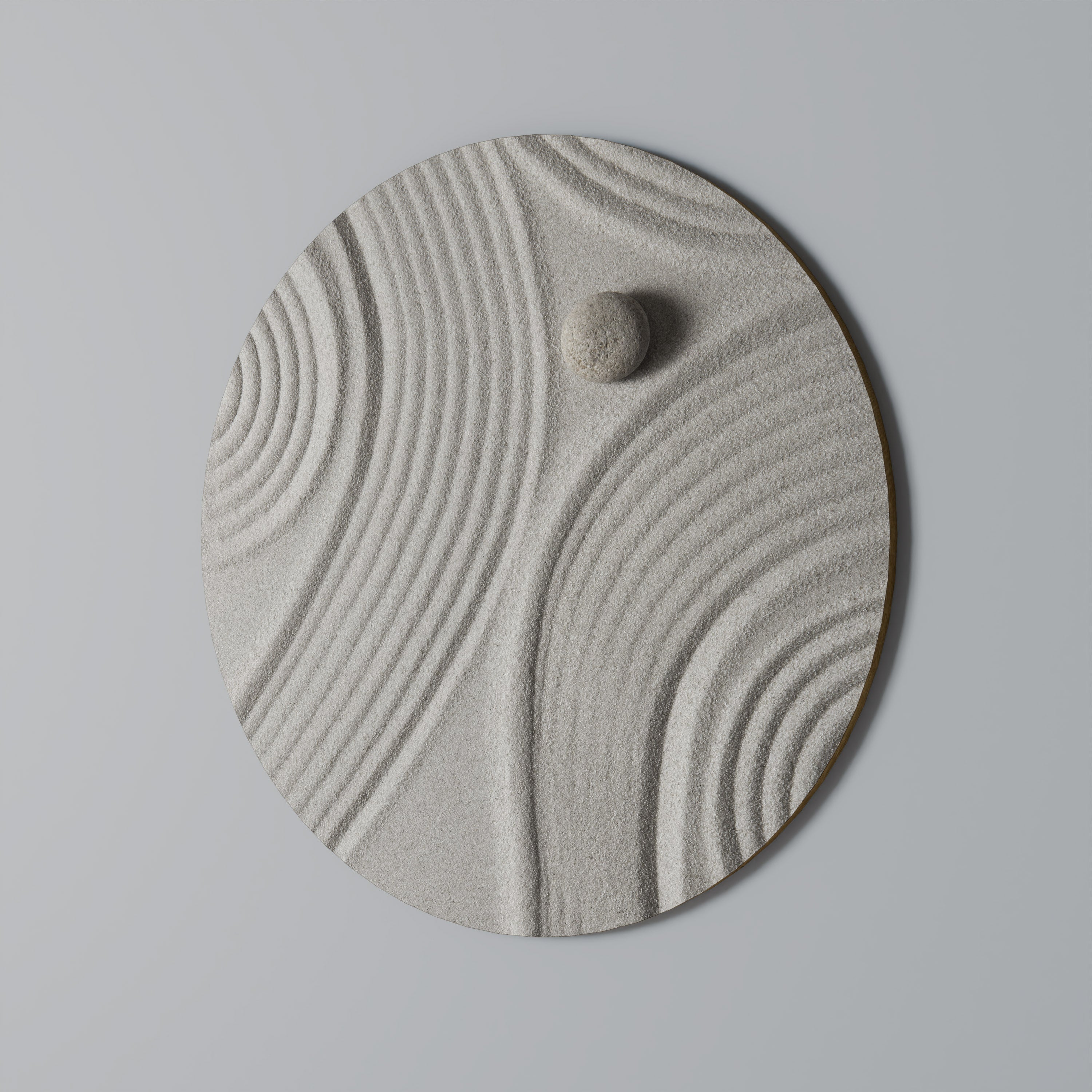 SANDSWIRL SERENITY Obraz okrągły
