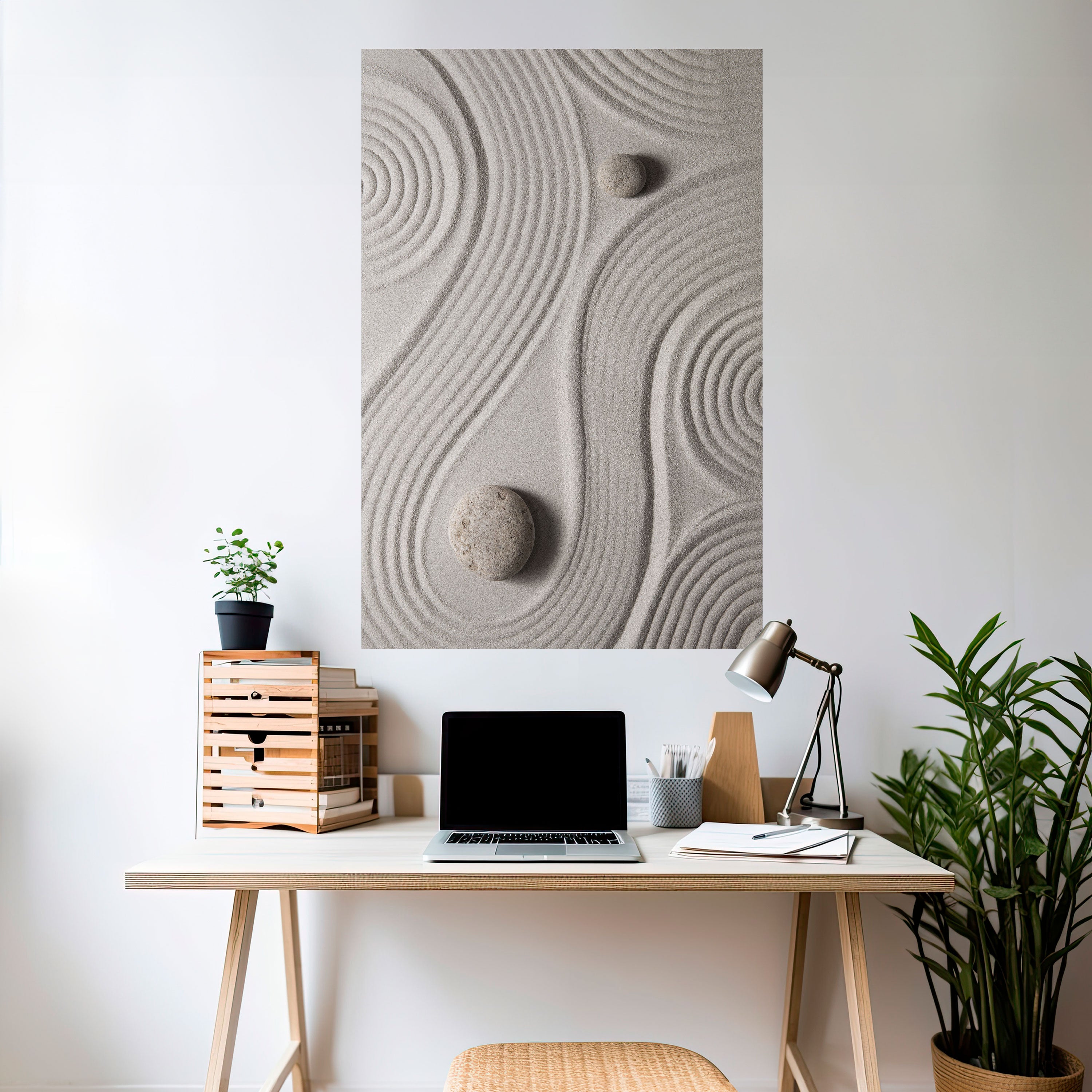 SANDSWIRL SERENITY Naklejka/Plakat pionowy