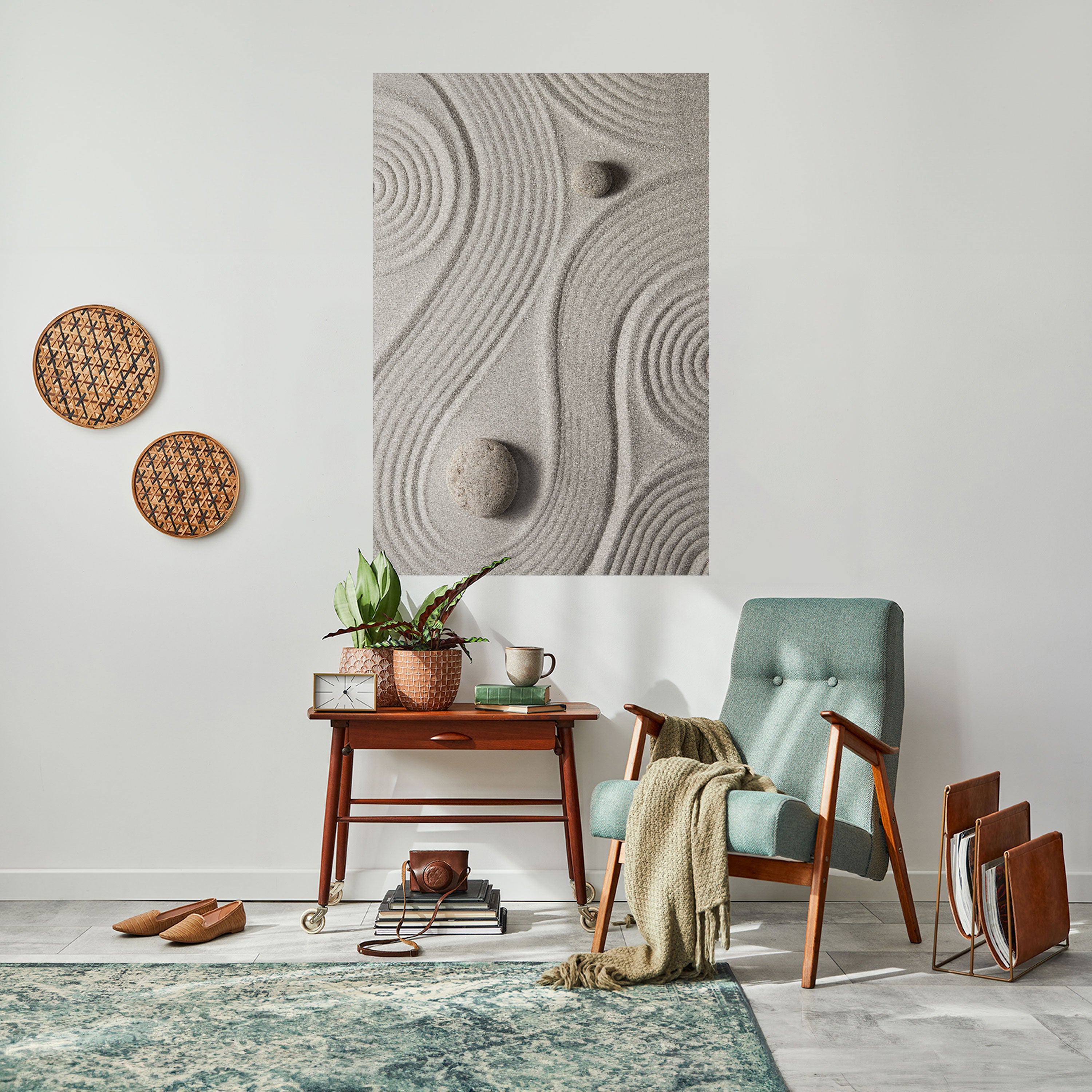 SANDSWIRL SERENITY Naklejka/Plakat pionowy