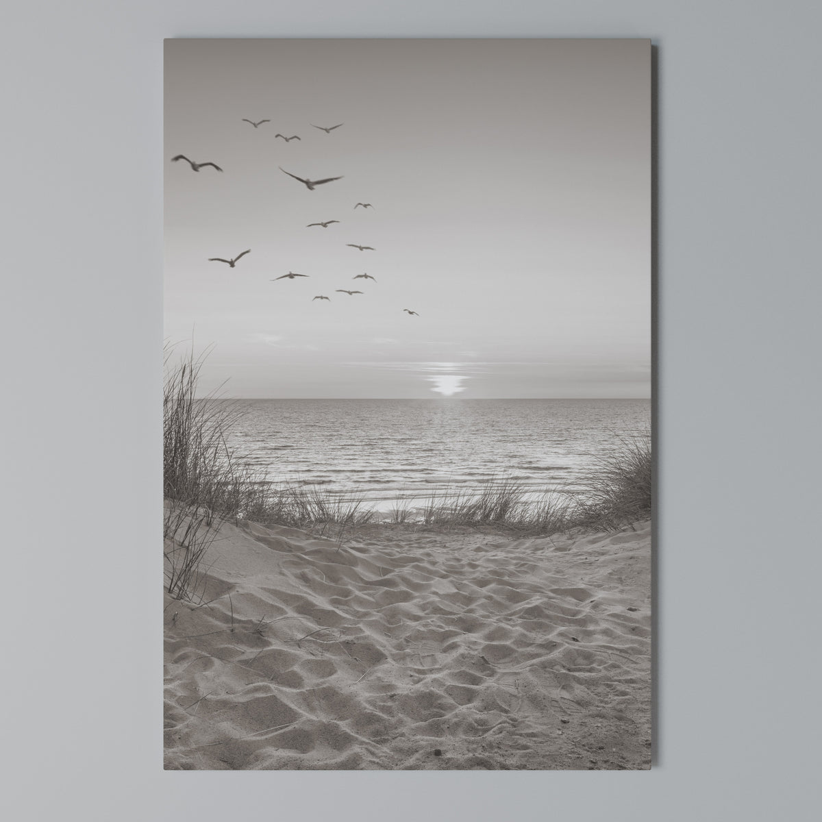 TIMELESS SEASCAPE Pionowy obraz na płótnie