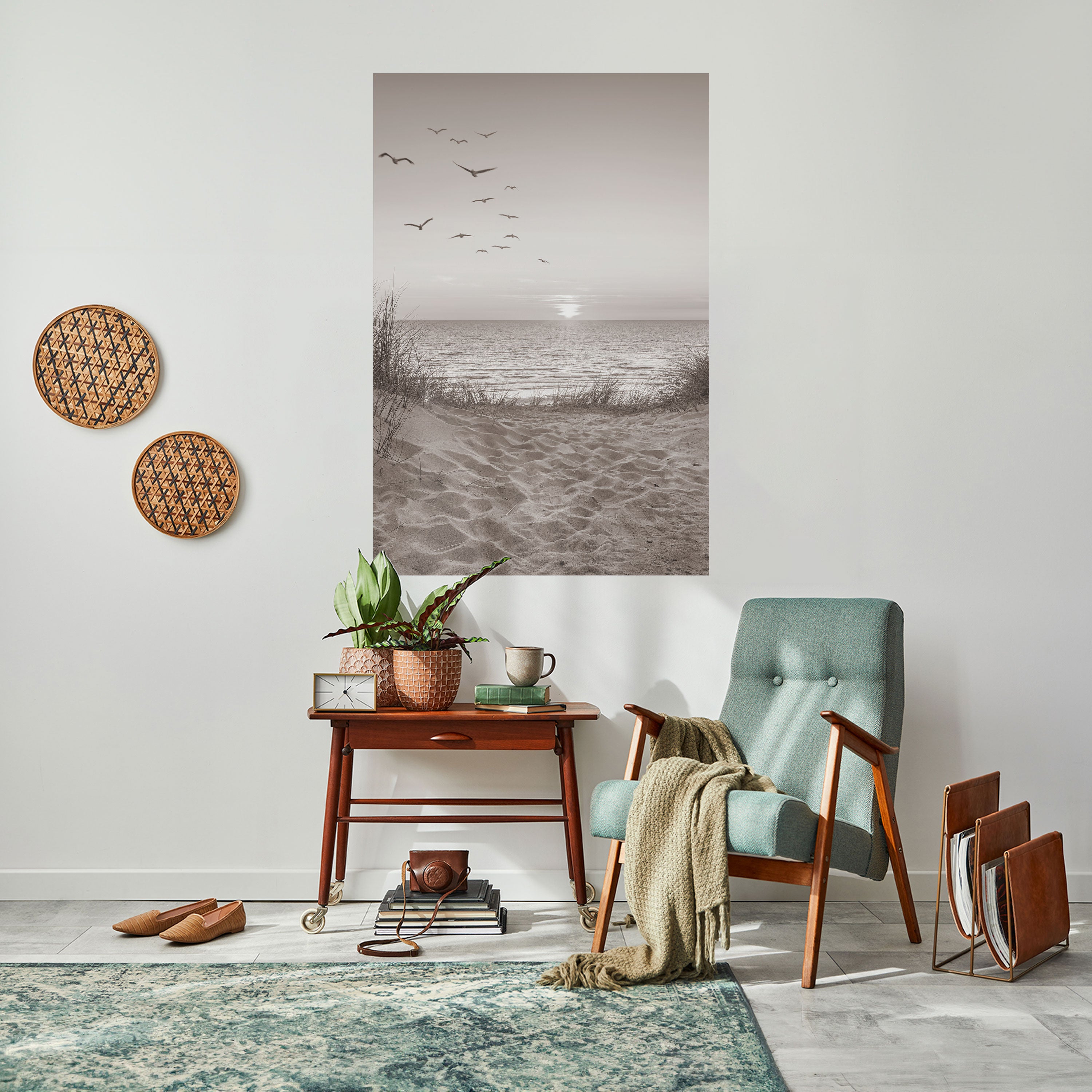 TIMELESS SEASCAPE Naklejka/Plakat pionowy