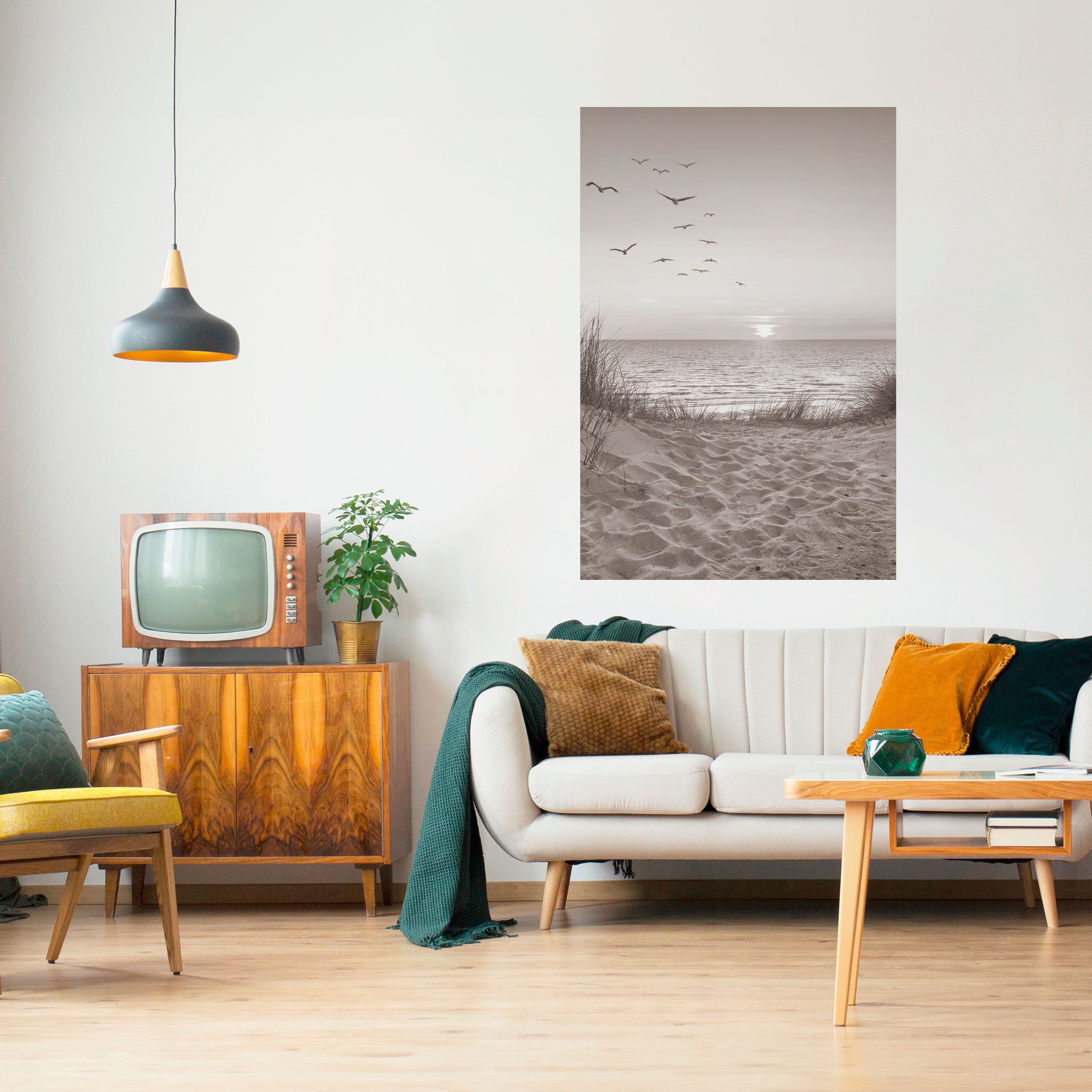 TIMELESS SEASCAPE Naklejka/Plakat pionowy