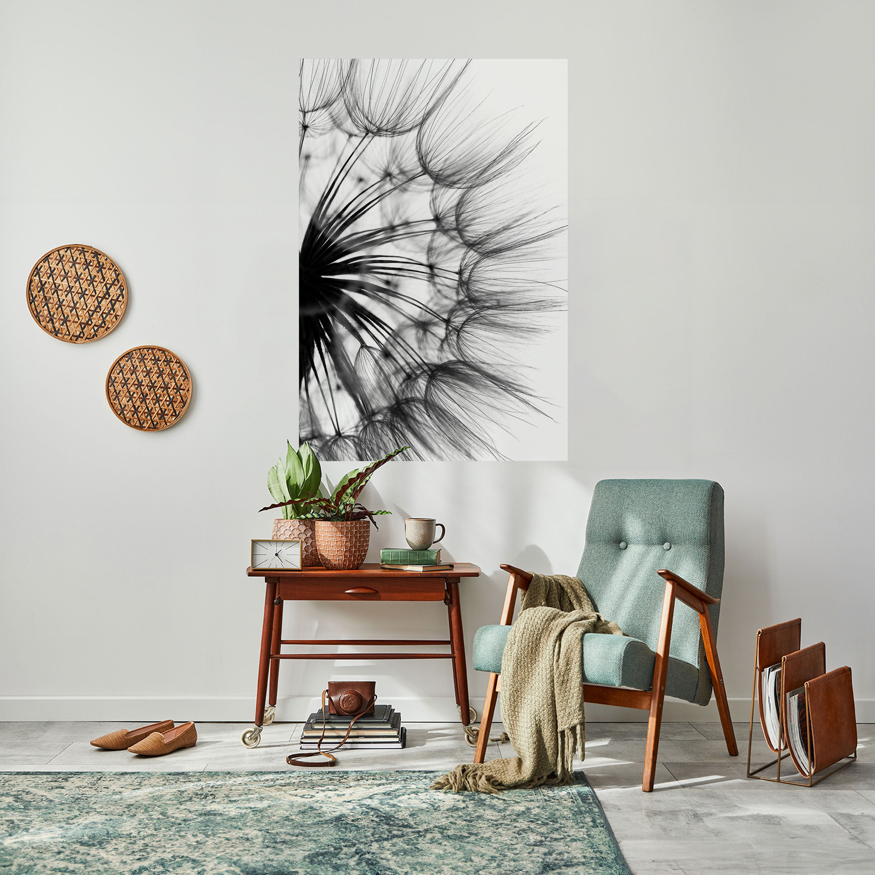 WHISPERING WILDFLOWER Naklejka/Plakat pionowy