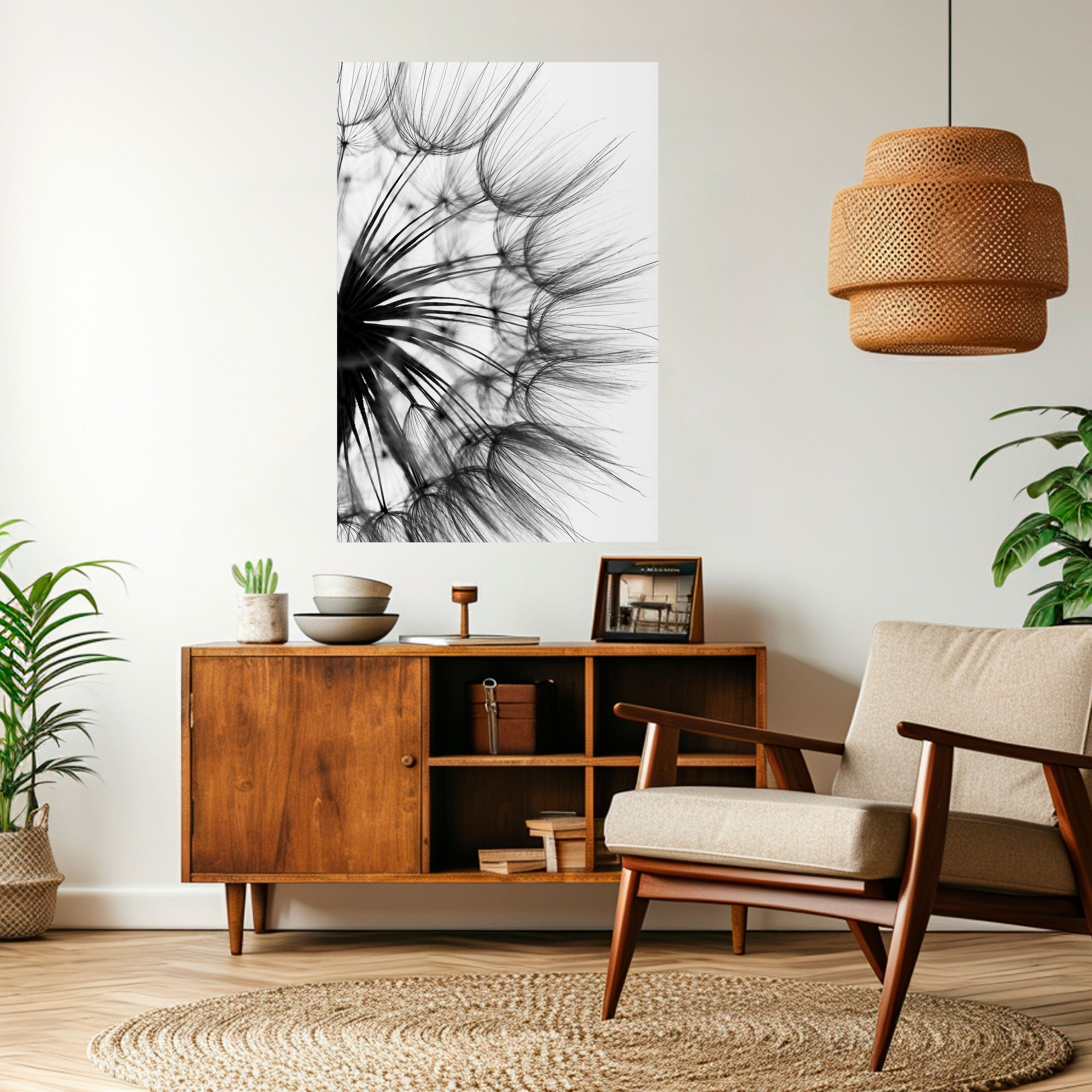 WHISPERING WILDFLOWER Naklejka/Plakat pionowy