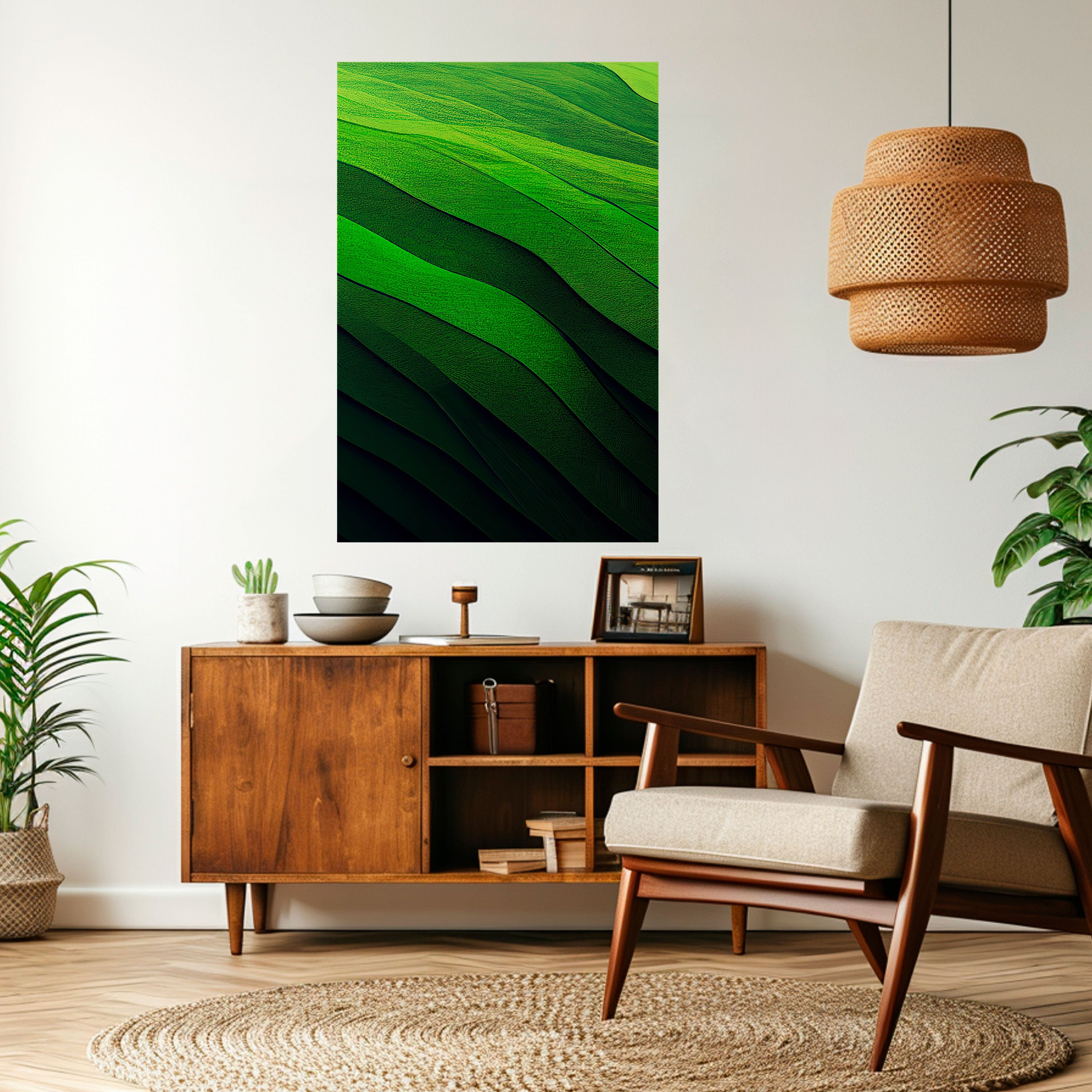 FRESH LANDSCAPE Naklejka/Plakat pionowy