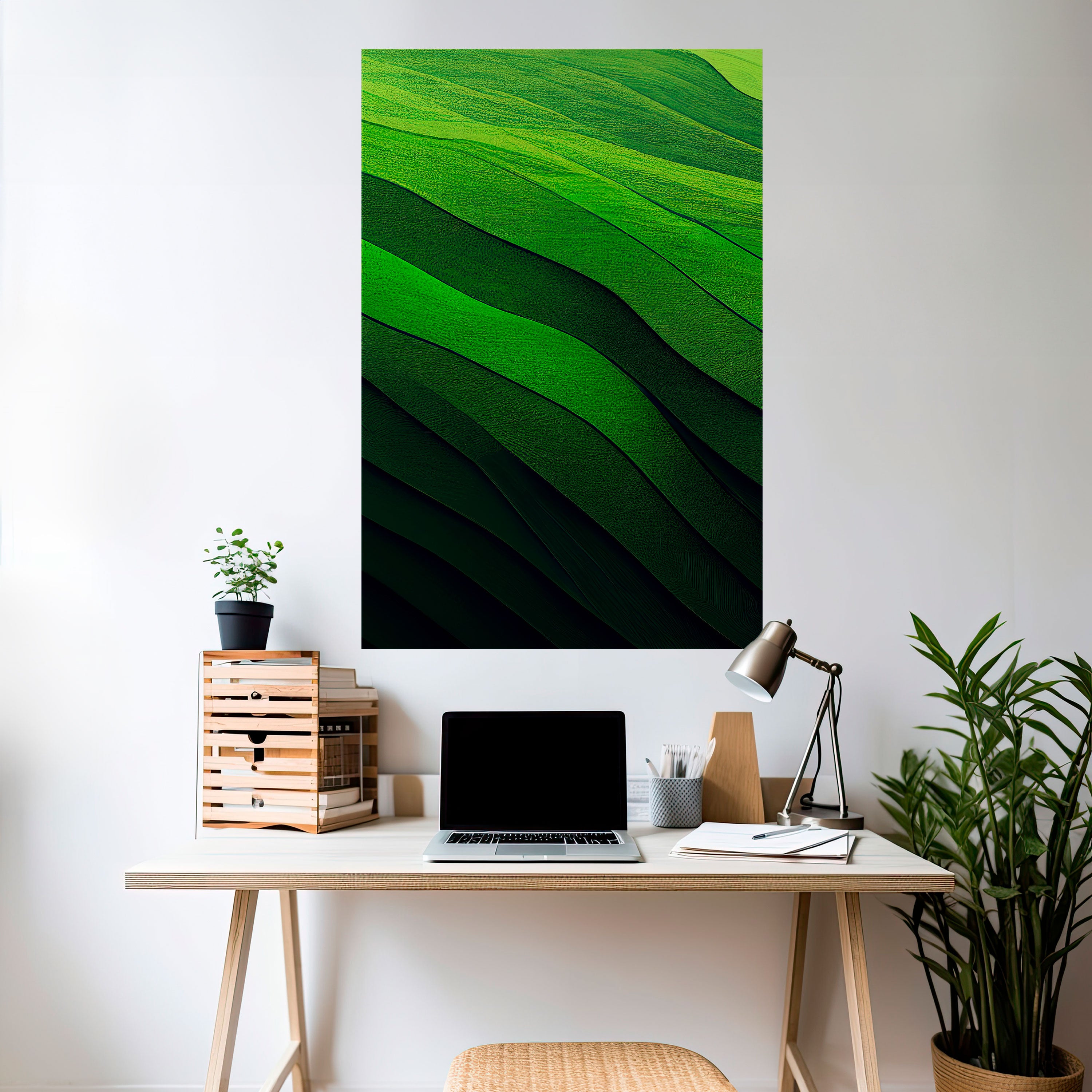 FRESH LANDSCAPE Naklejka/Plakat pionowy