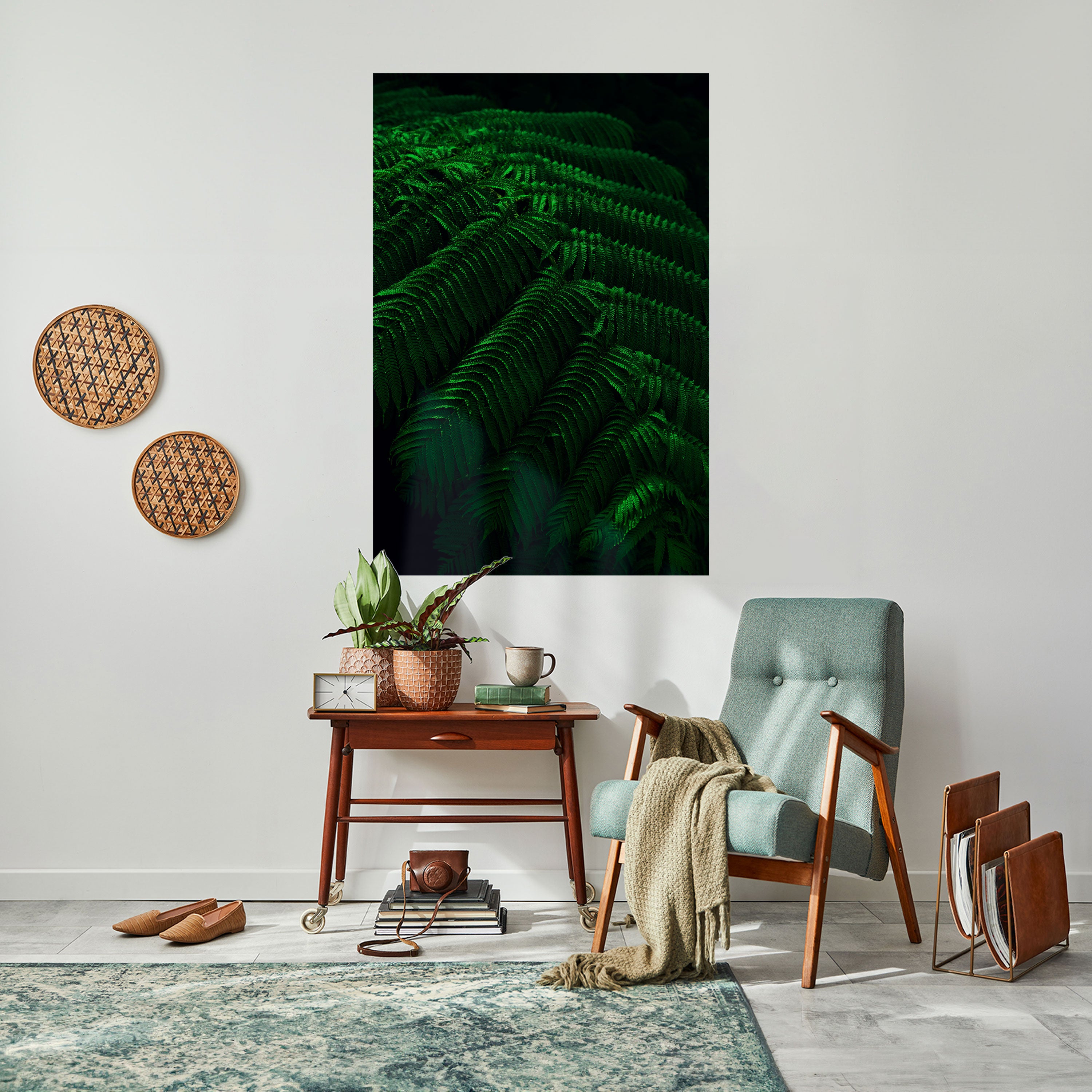 FERN FANTASY Naklejka/Plakat pionowy
