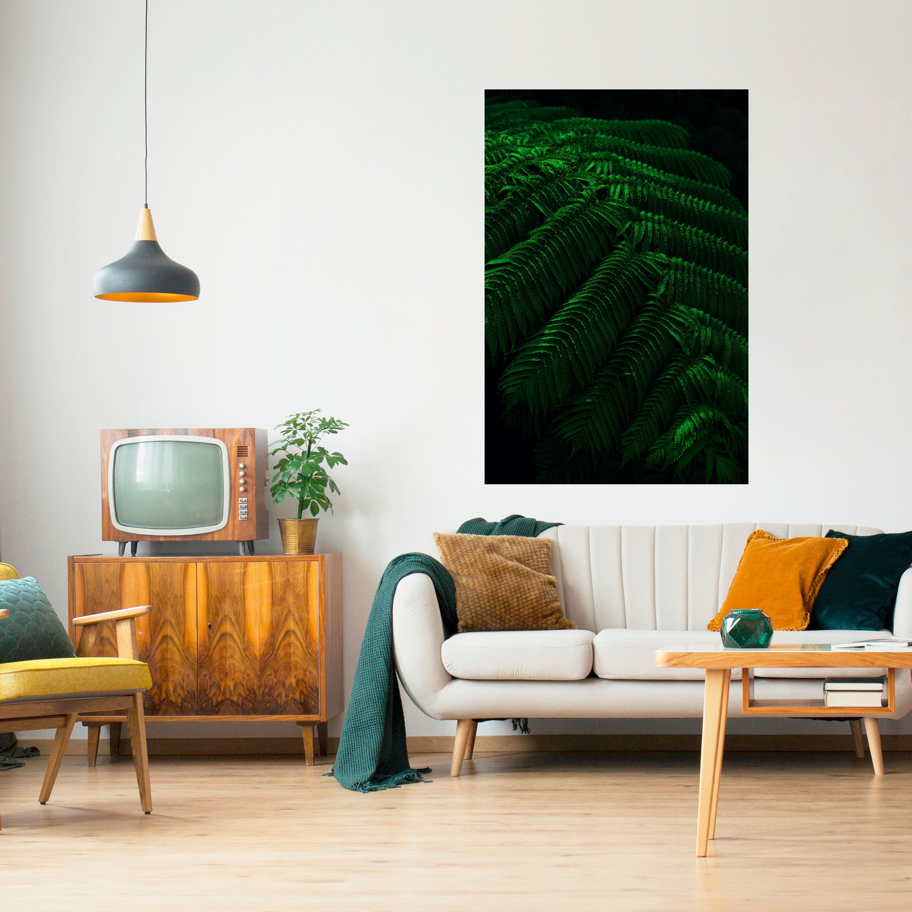 FERN FANTASY Naklejka/Plakat pionowy