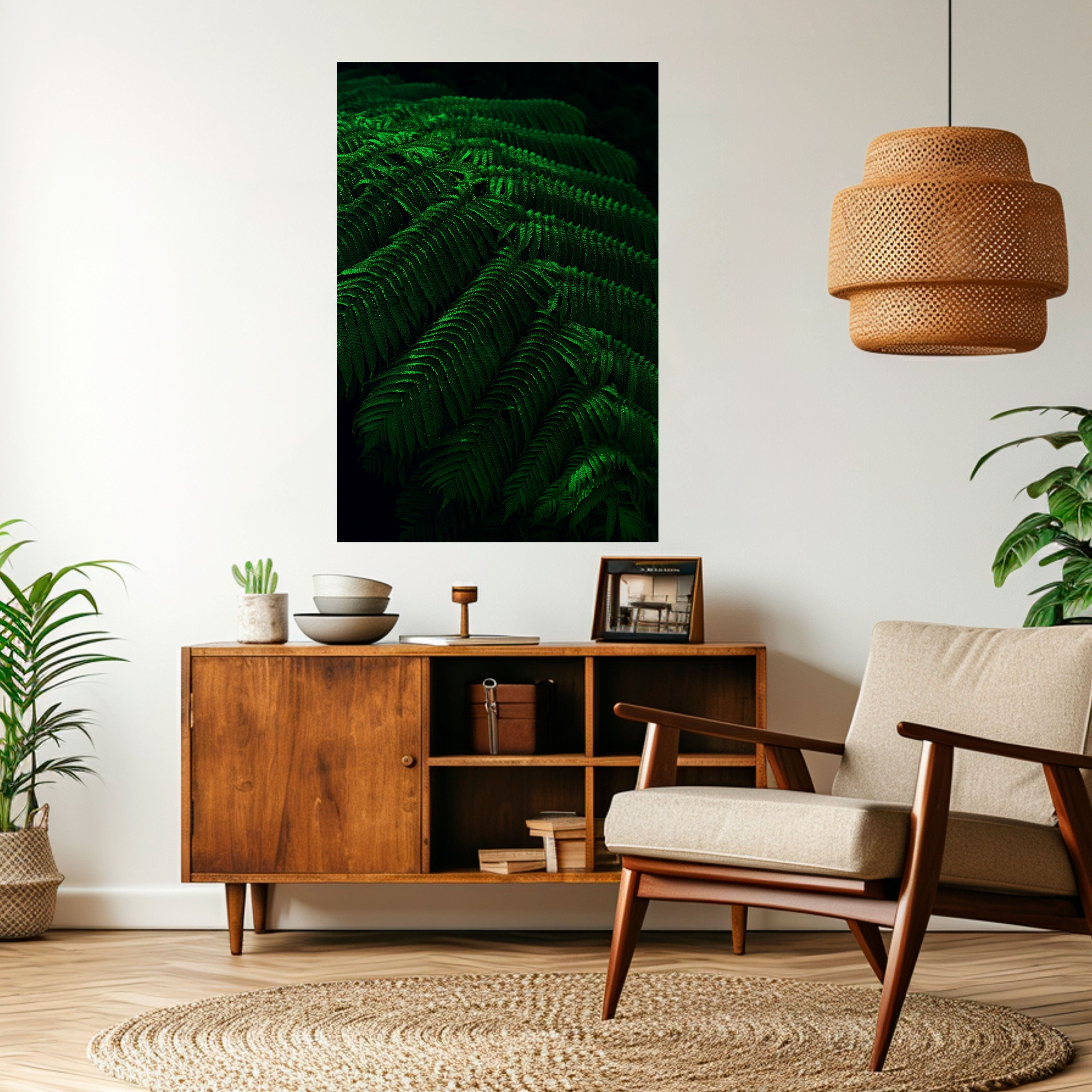 FERN FANTASY Naklejka/Plakat pionowy
