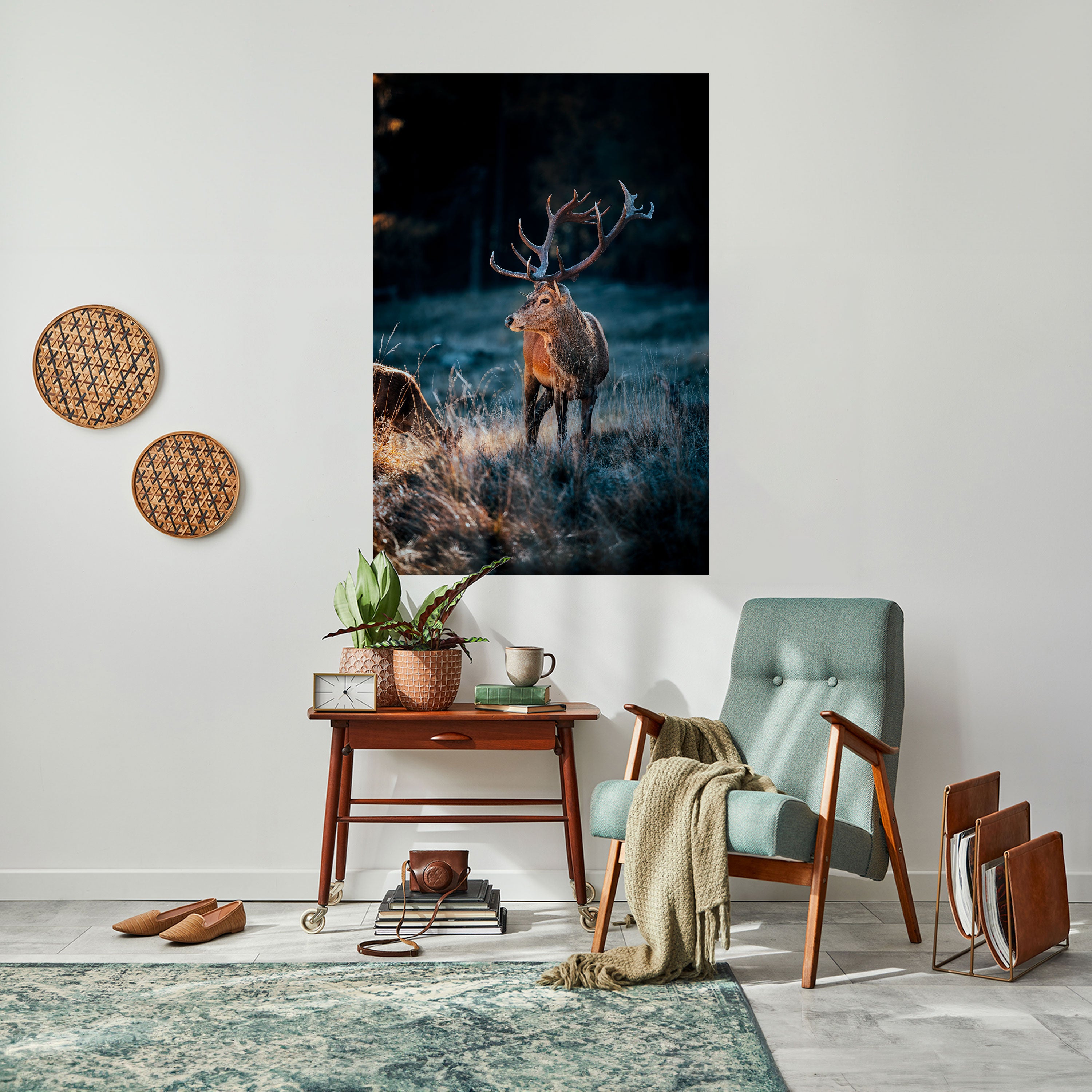ANTLERED REGALITY Naklejka/Plakat pionowy
