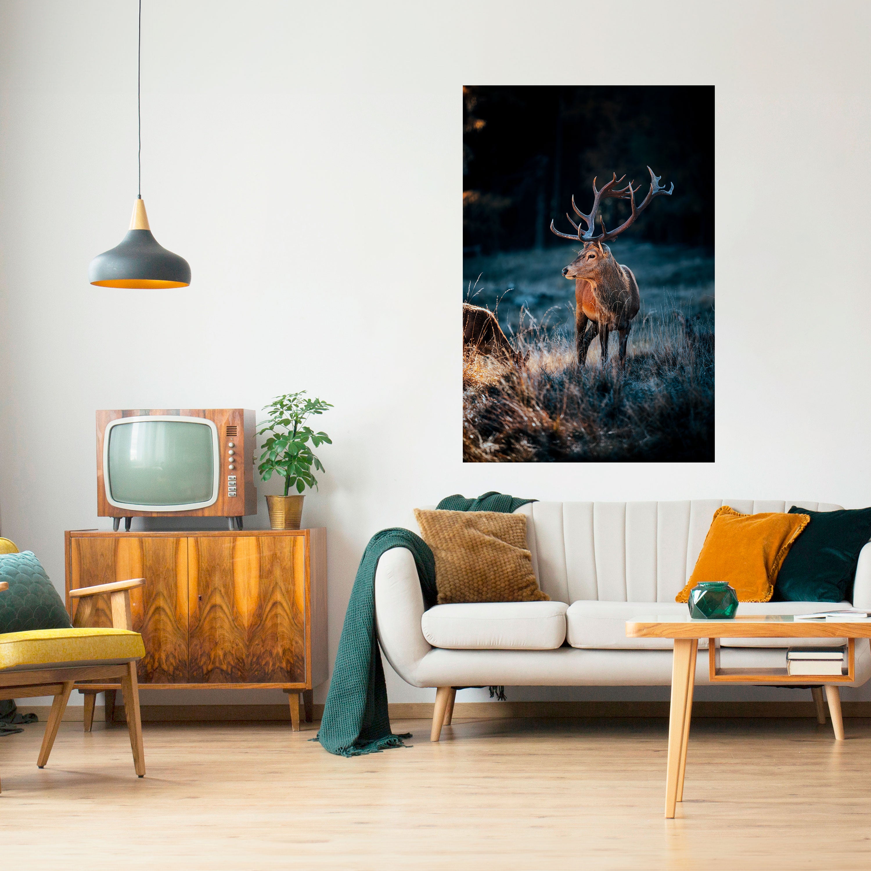 ANTLERED REGALITY Naklejka/Plakat pionowy