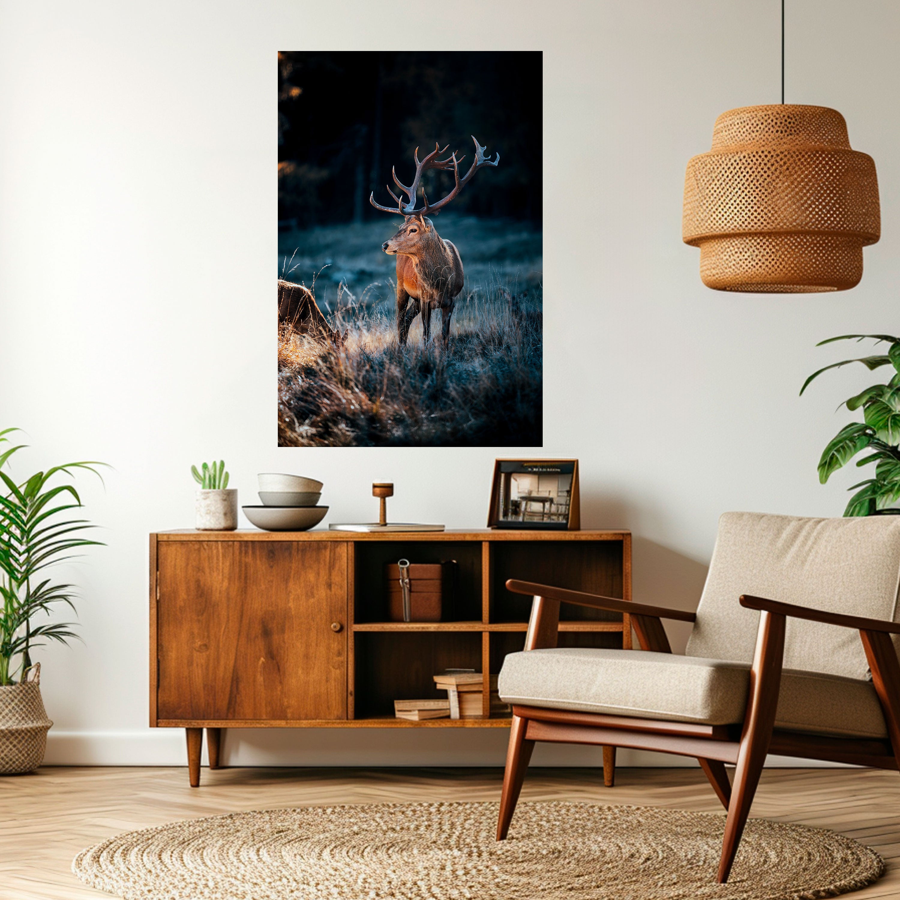 ANTLERED REGALITY Naklejka/Plakat pionowy