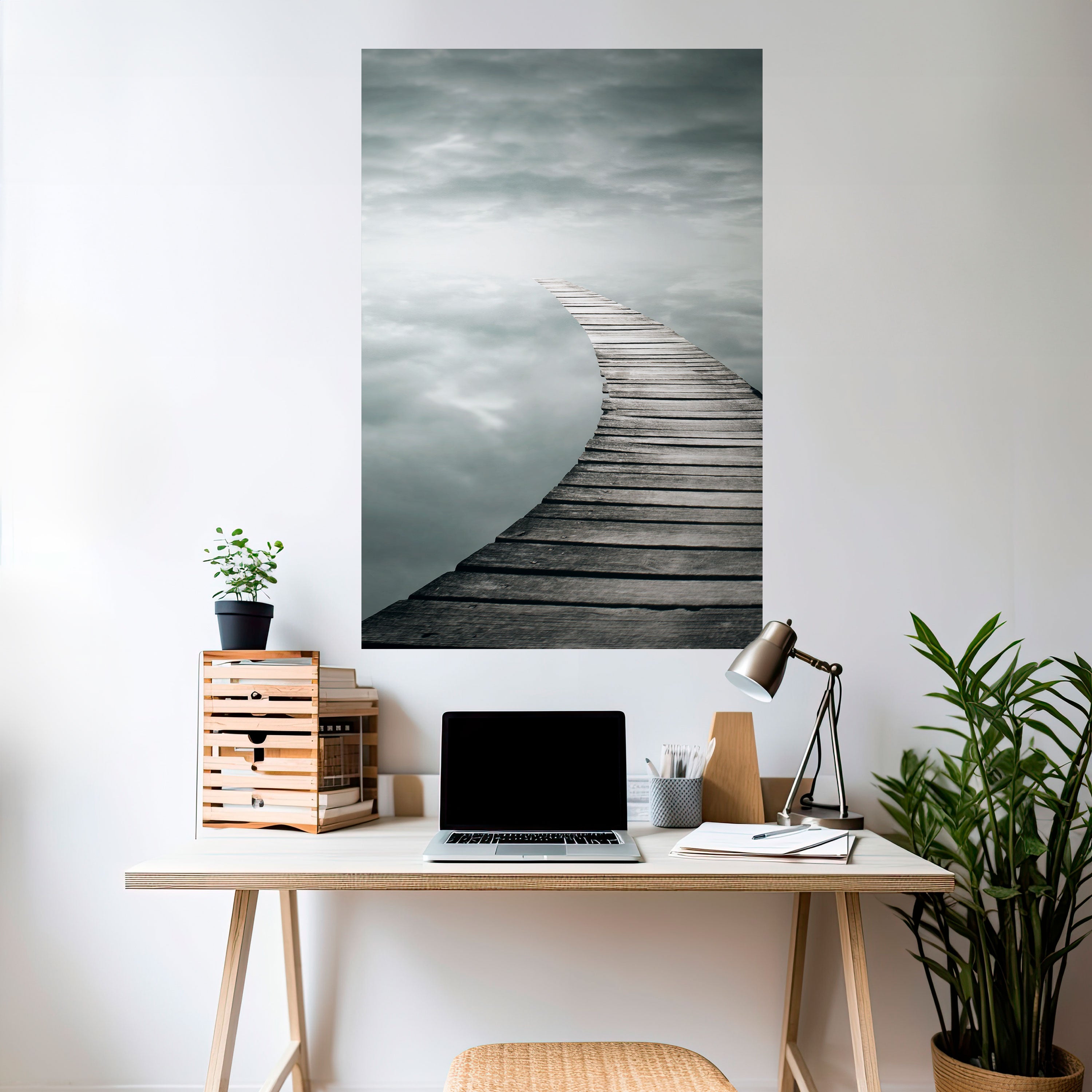 WHISPERING PATHWAYS Naklejka/Plakat pionowy