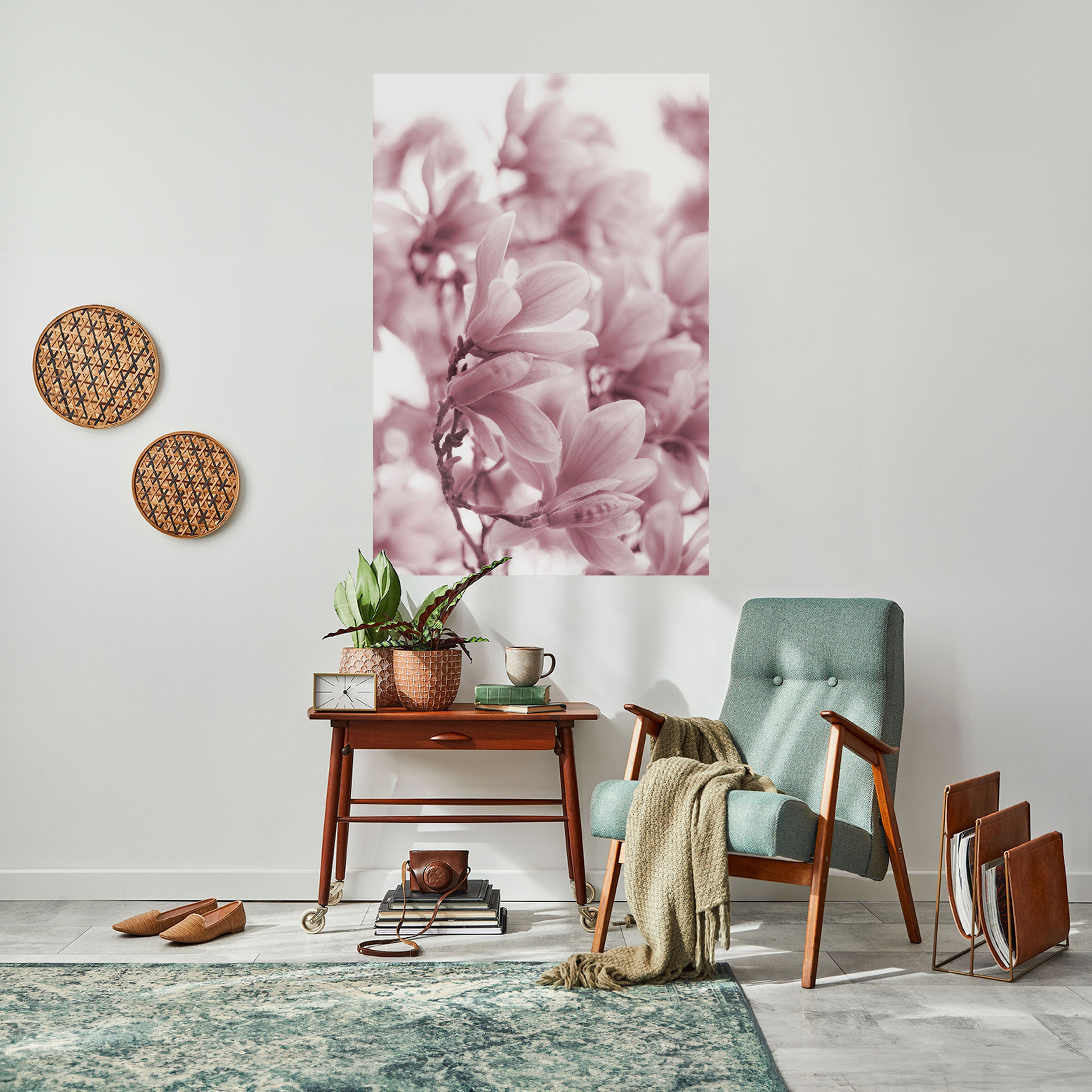 PINK BLOSSOM DREAM Naklejka/Plakat pionowy