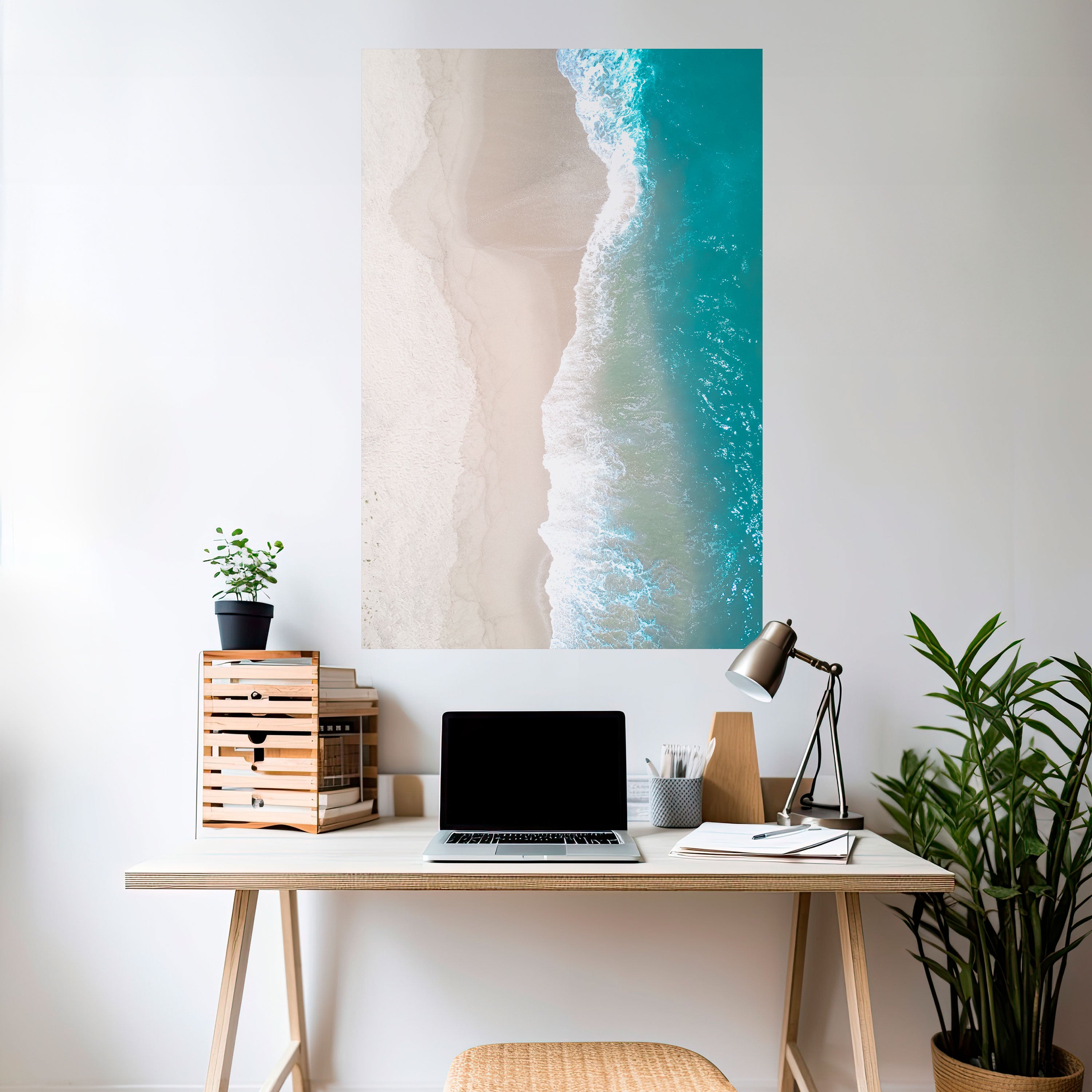 SAND AND SEA HARMONY Naklejka/Plakat pionowy