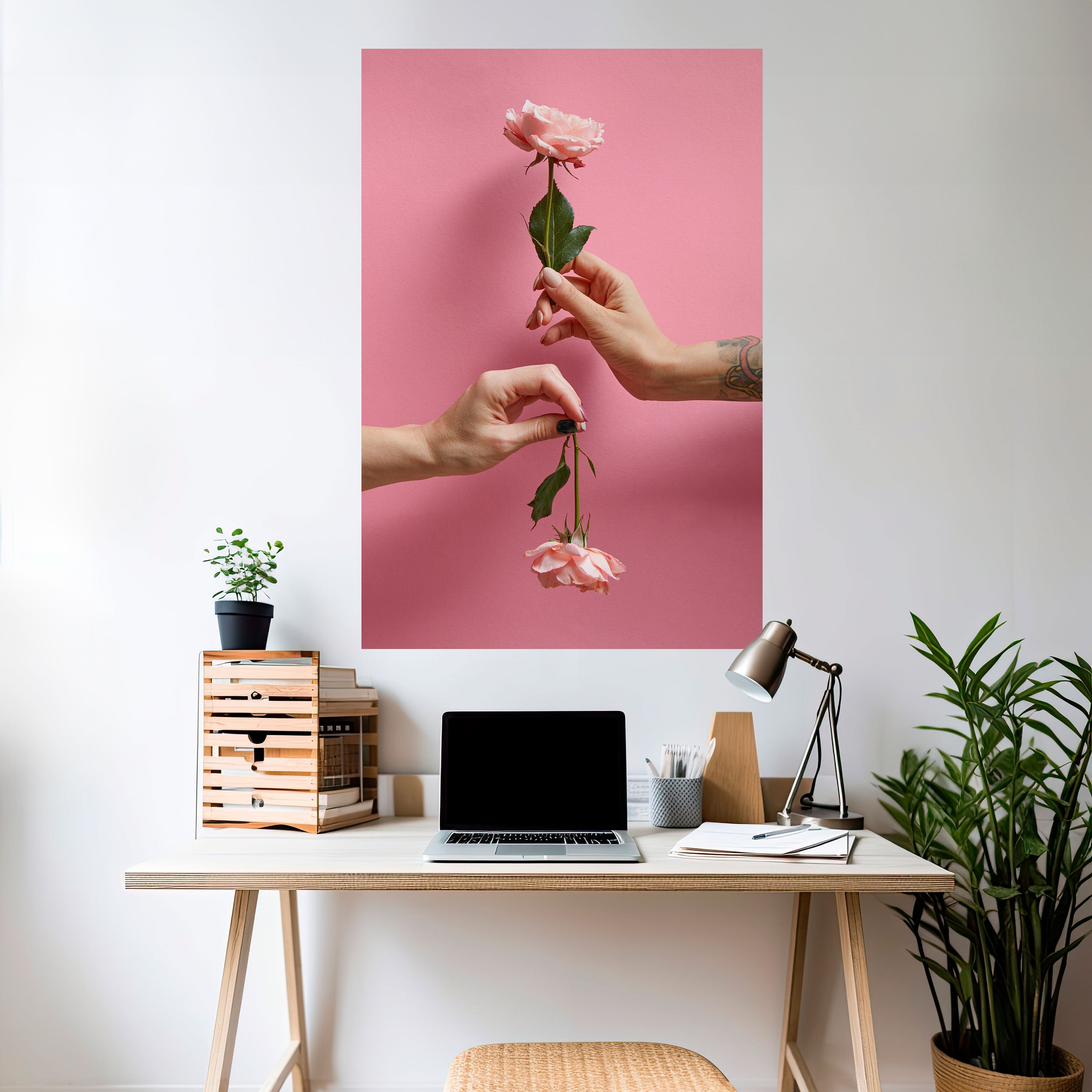FLORAL CONNECTIONS Naklejka/Plakat pionowy