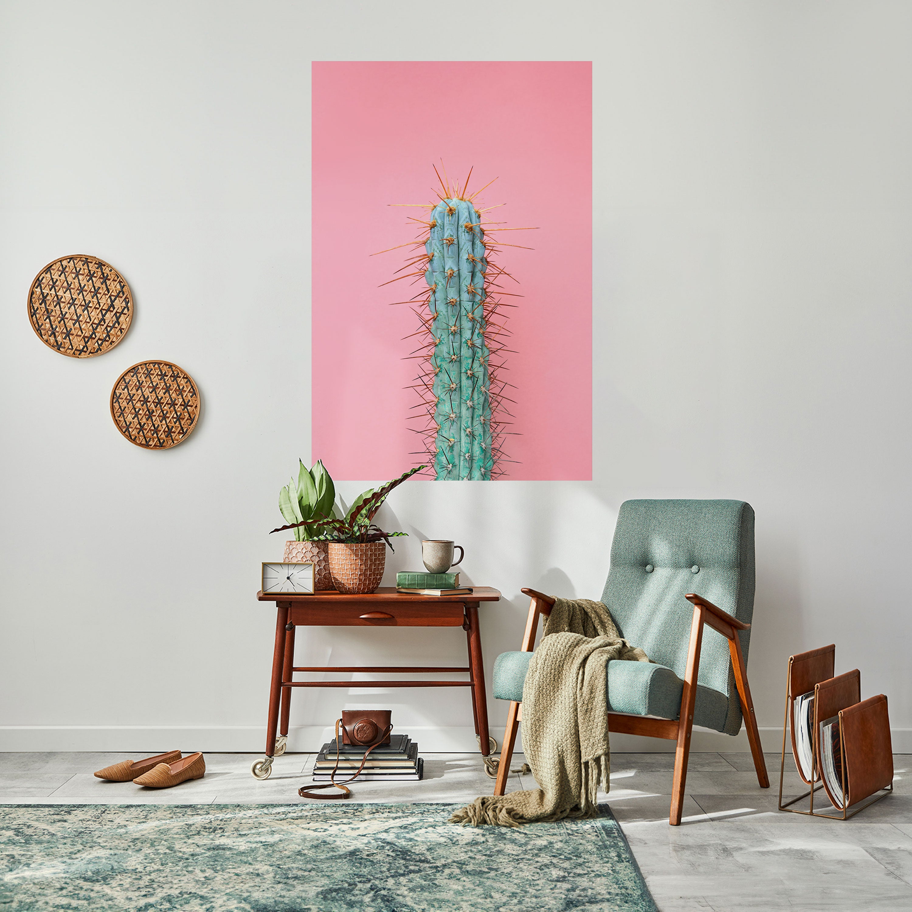 MISTER CACTUS Naklejka/Plakat pionowy