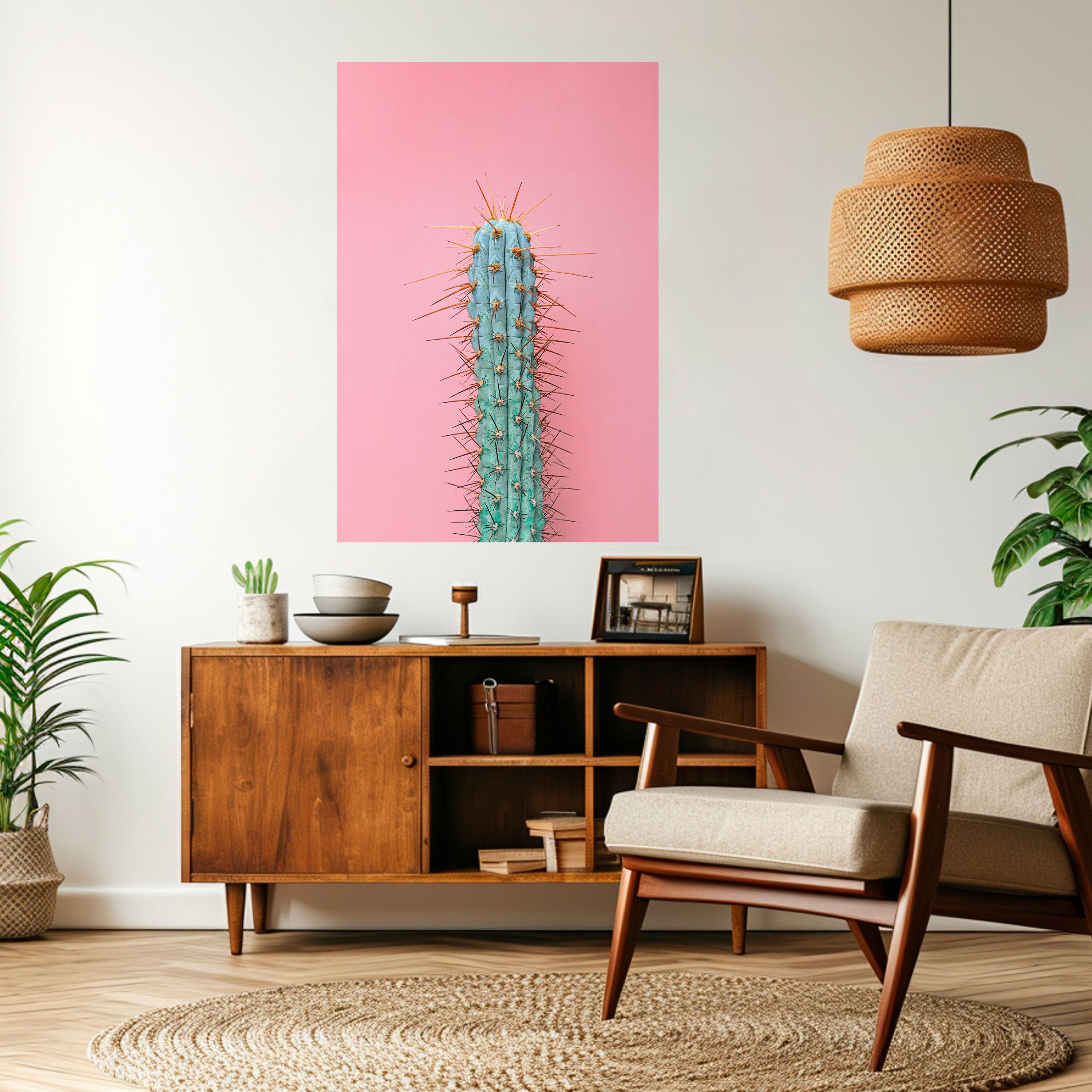 MISTER CACTUS Naklejka/Plakat pionowy