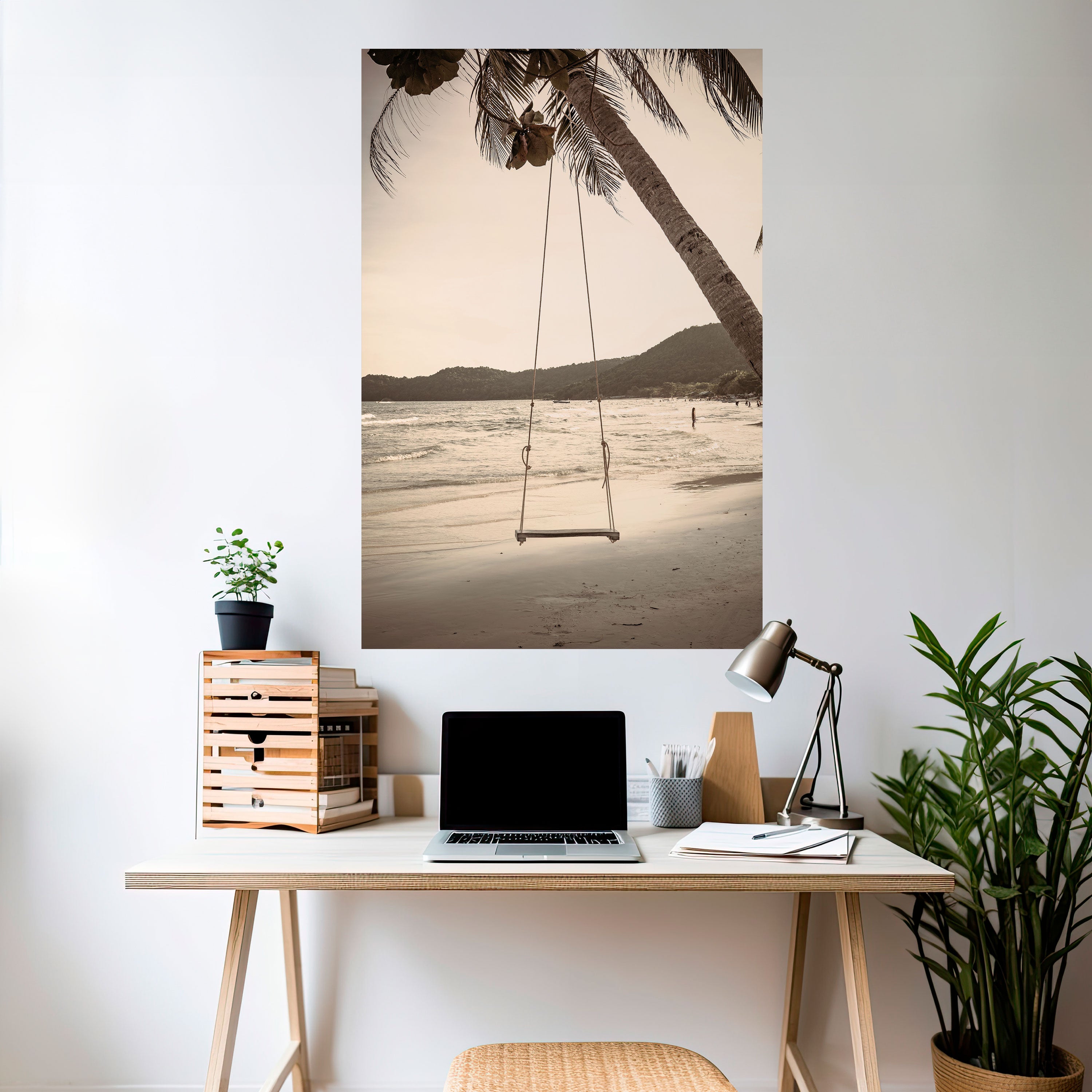 SUNSET SWING SORROW Naklejka/Plakat pionowy