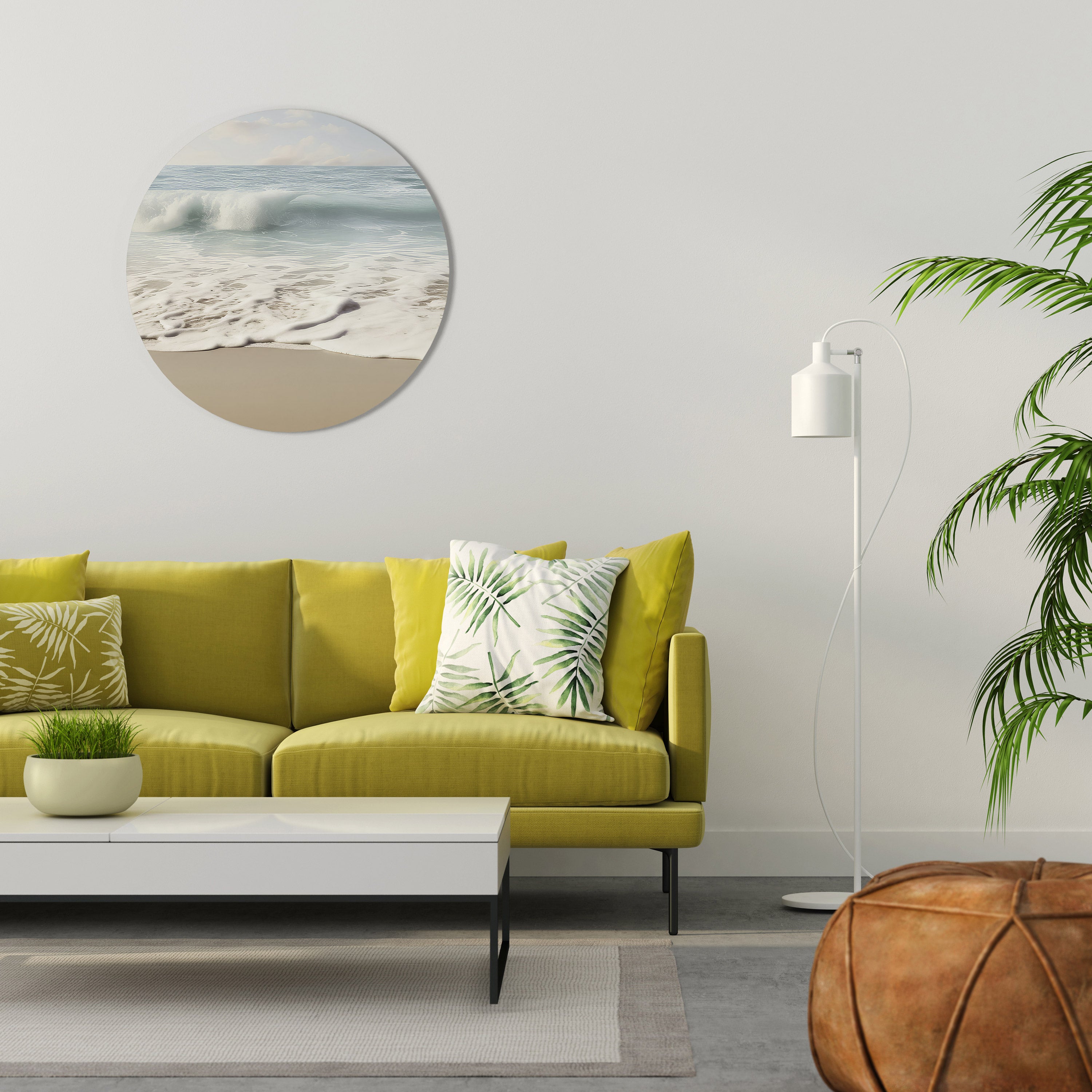 OCEAN WHISPER Obraz okrągły