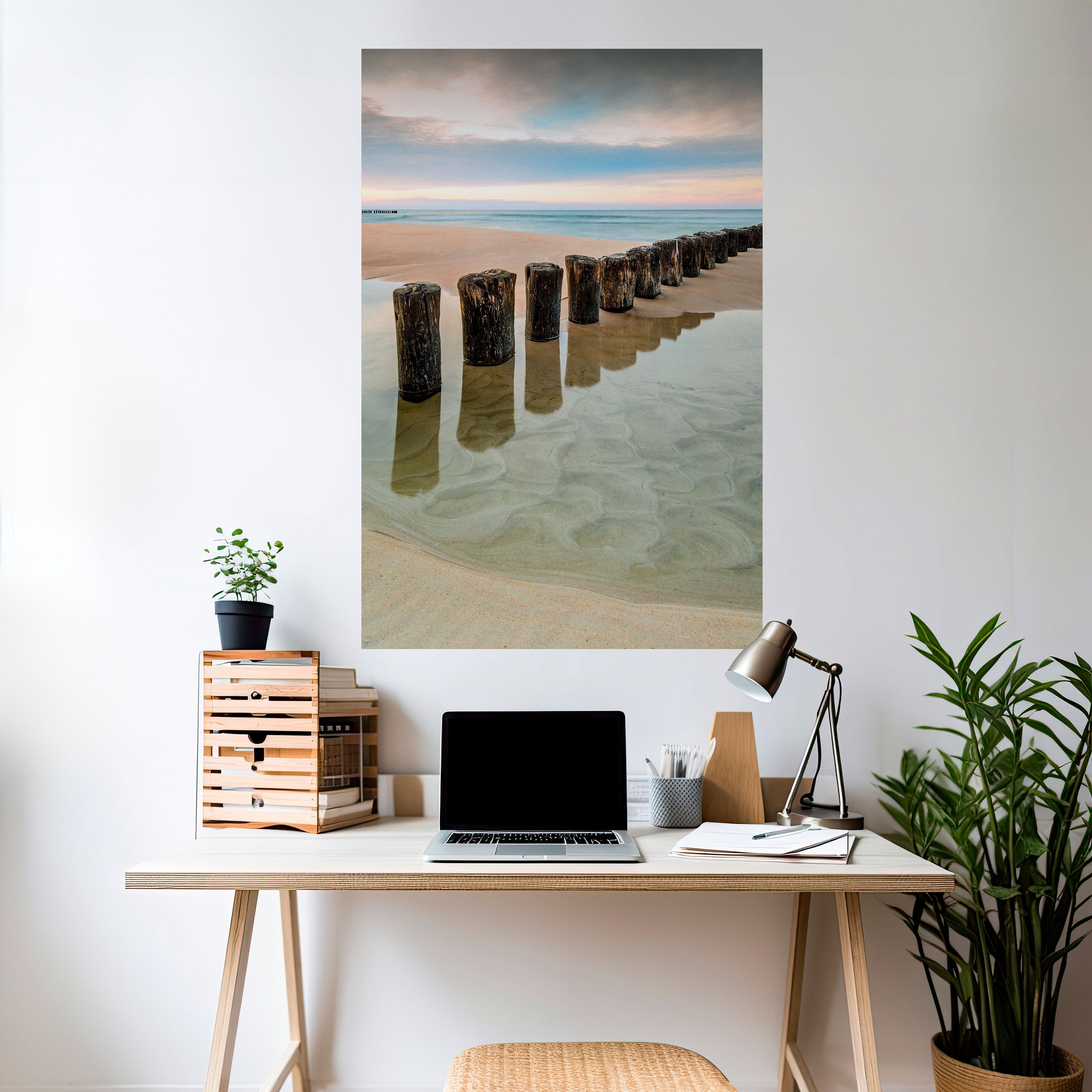 TIDAL SYMMETRY Naklejka/Plakat pionowy